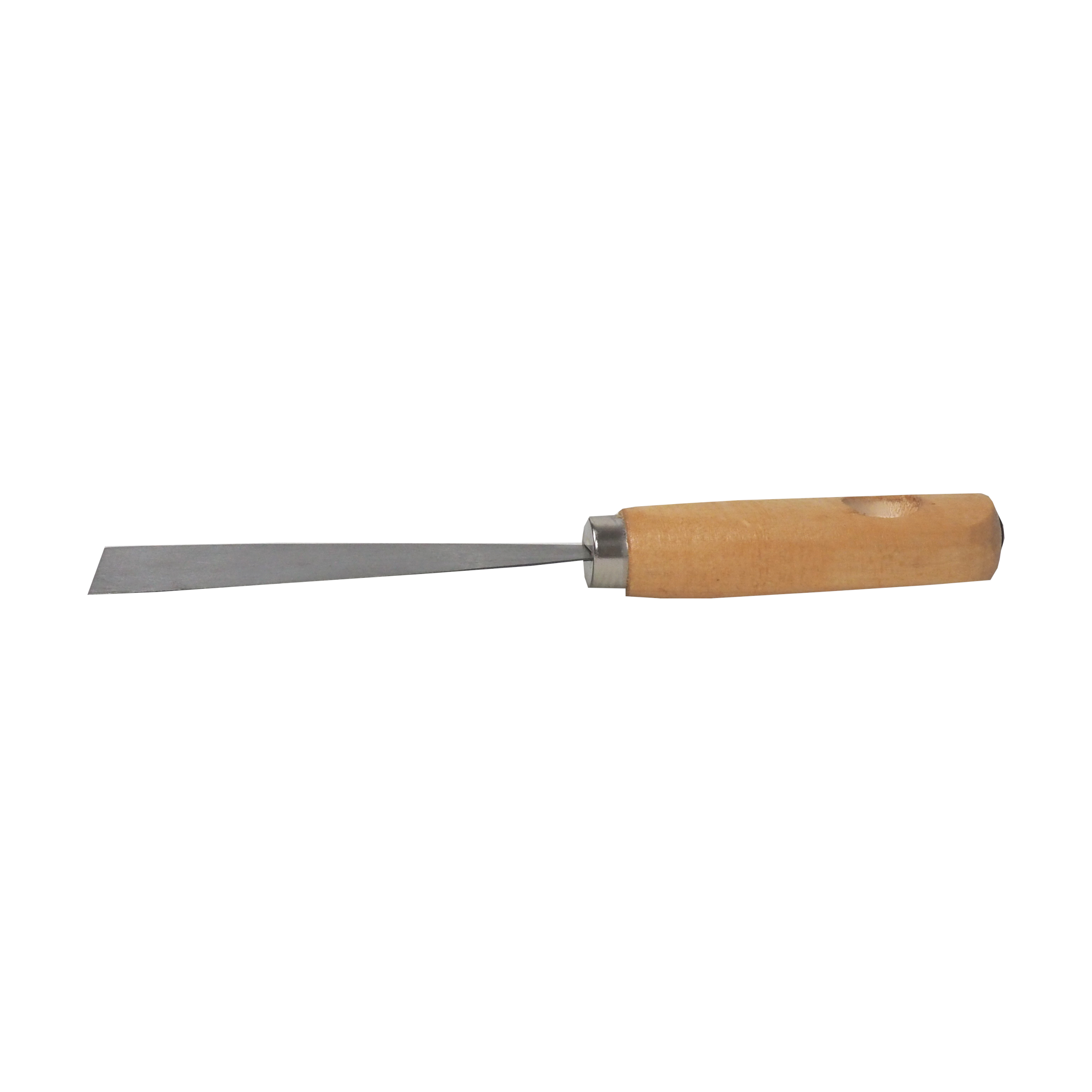 TOPTRADE špachtle ocelová 40 mm, dřevěná rukojeť (hobby)