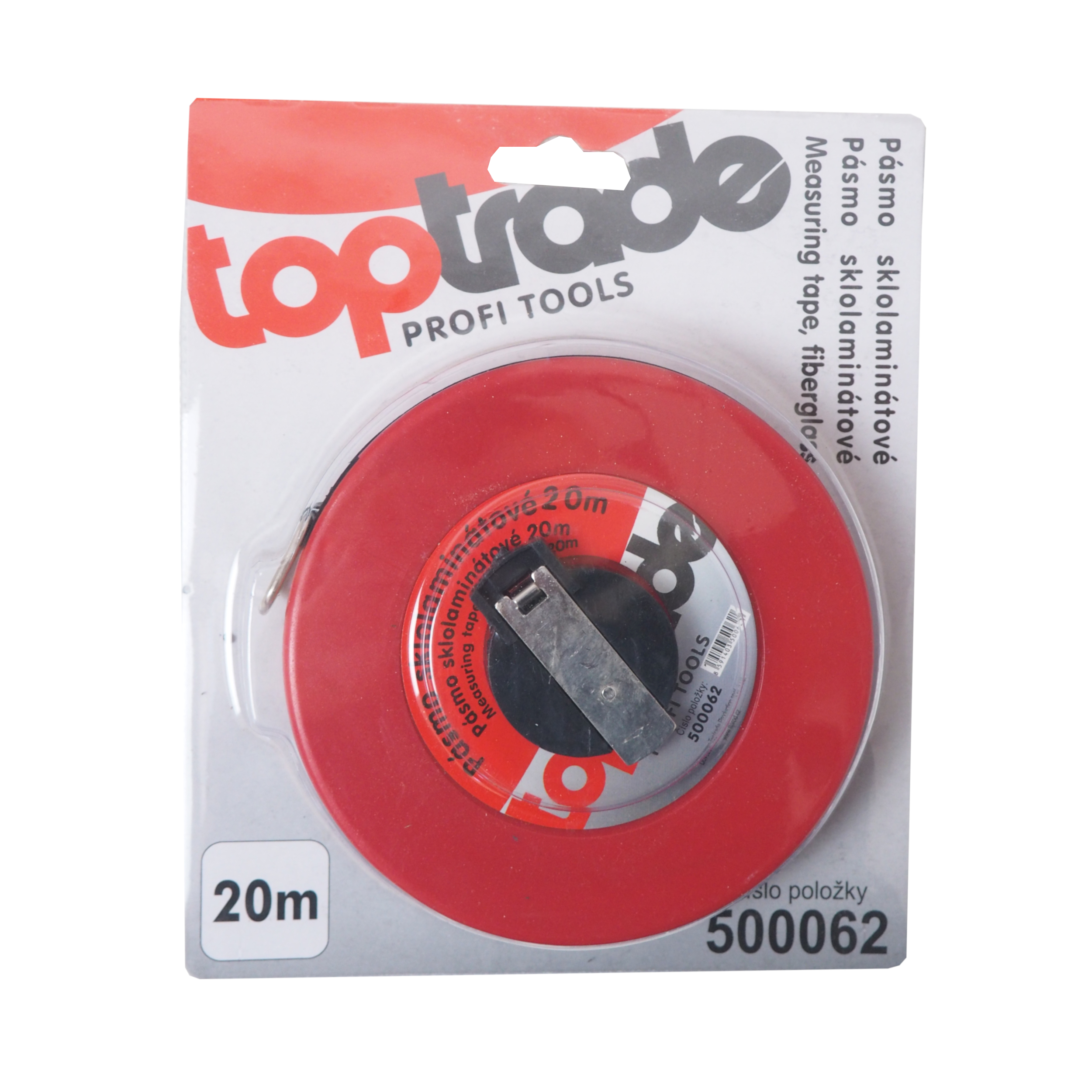 TOPTRADE sklolaminátové pásmo 13 mm × 20 m