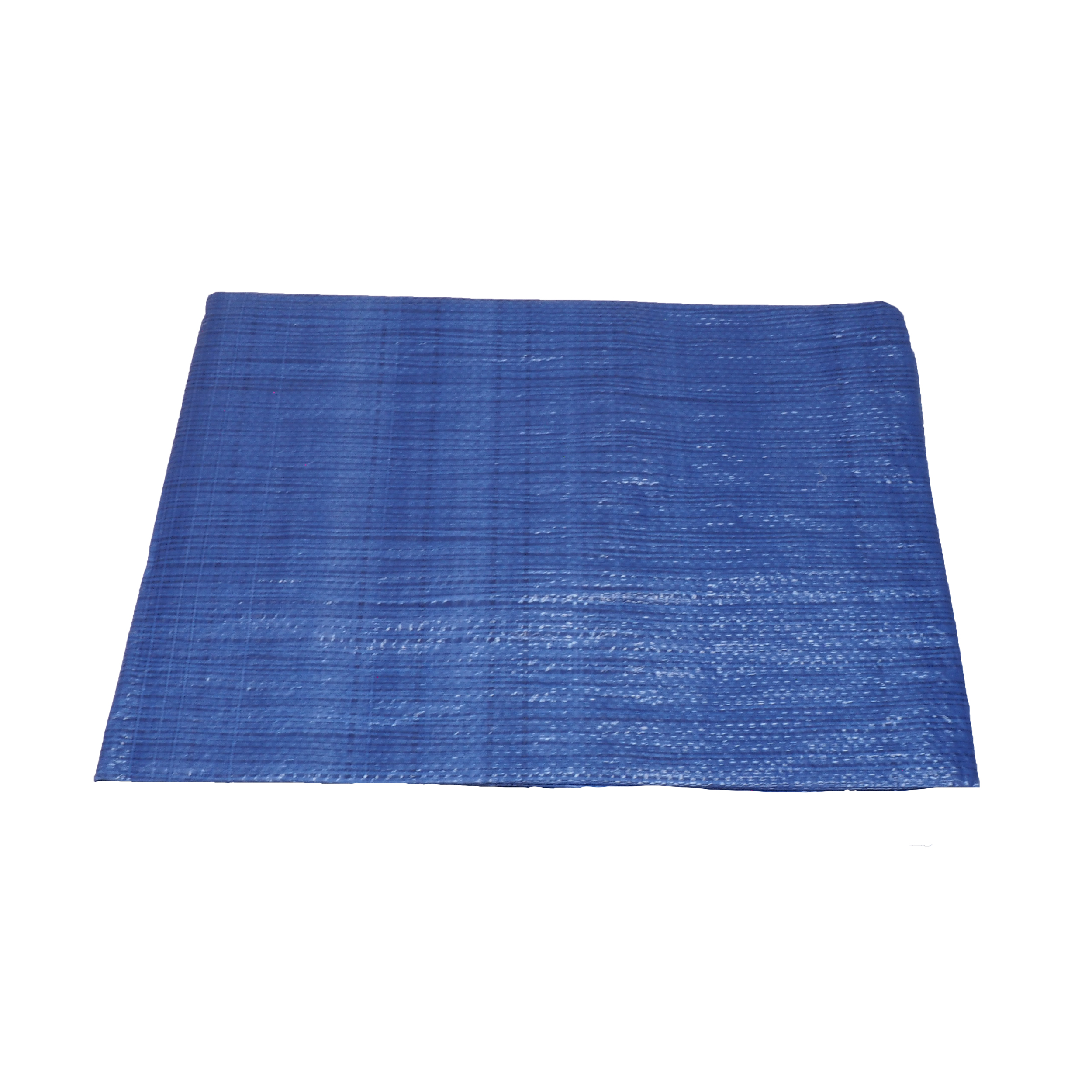 TOPTRADE krycí plachta modrá 4 × 4 m, s kovovými oky, standard
