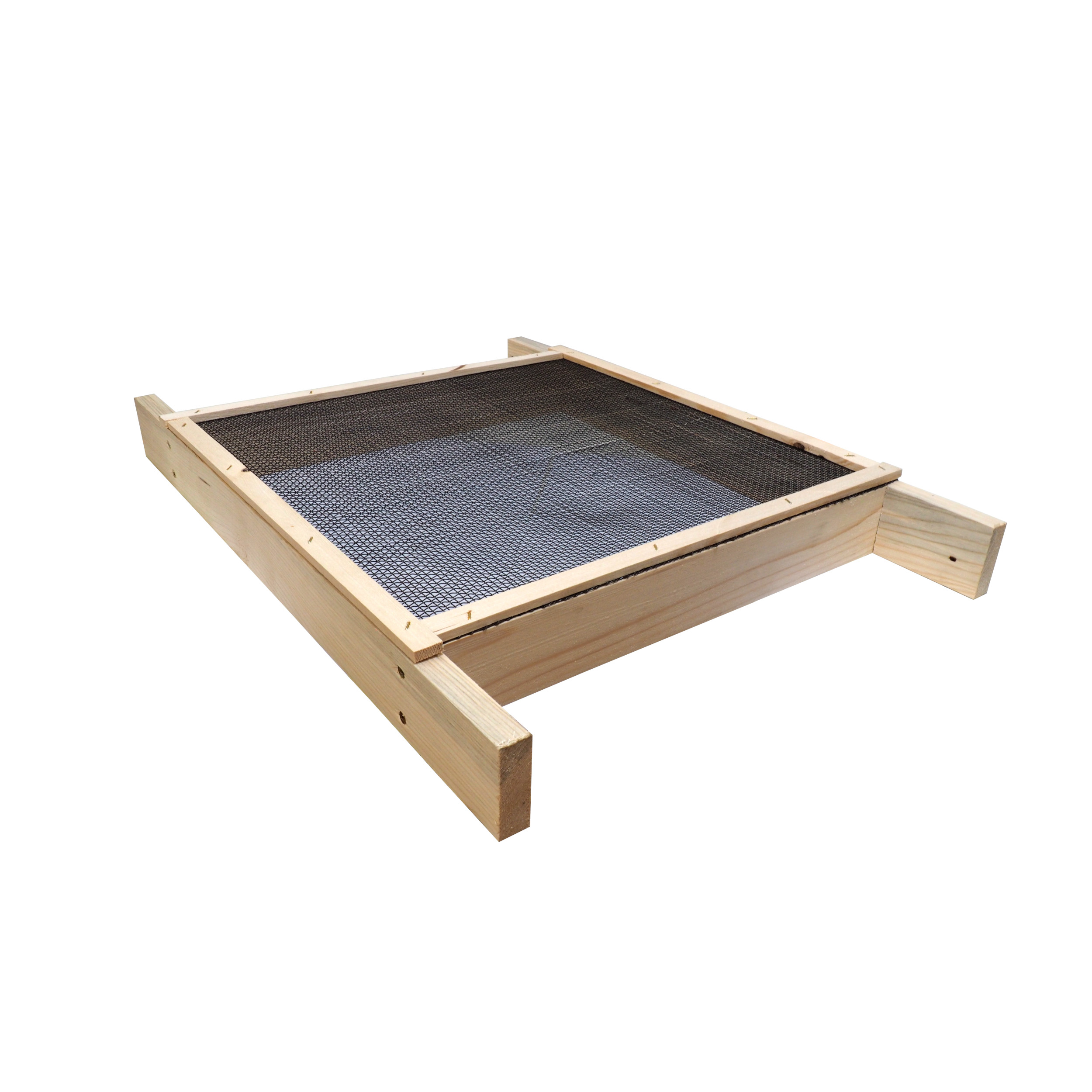 TOPTRADE síto na štuk 500 × 500 mm, oko 4 × 4 mm