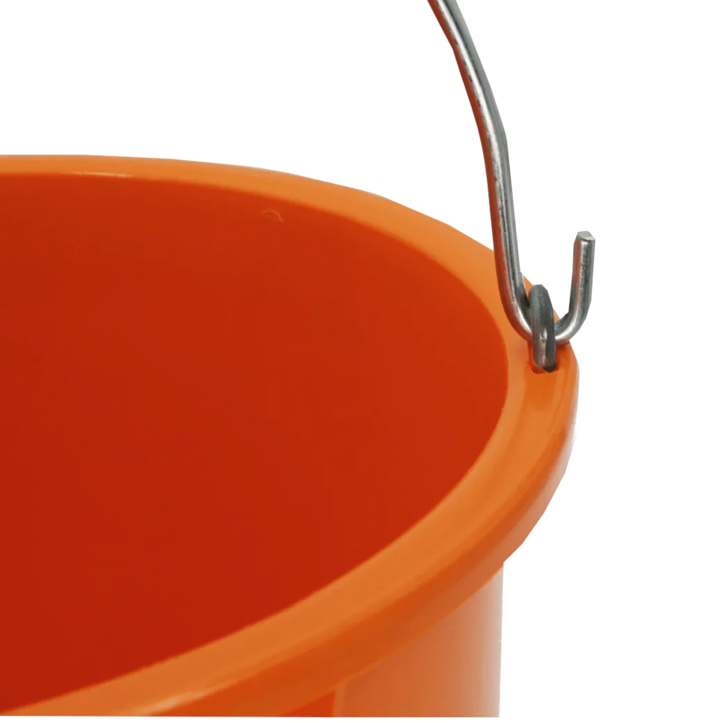 TOPTRADE plastové vědro 20 l, extra pevné, oranžové