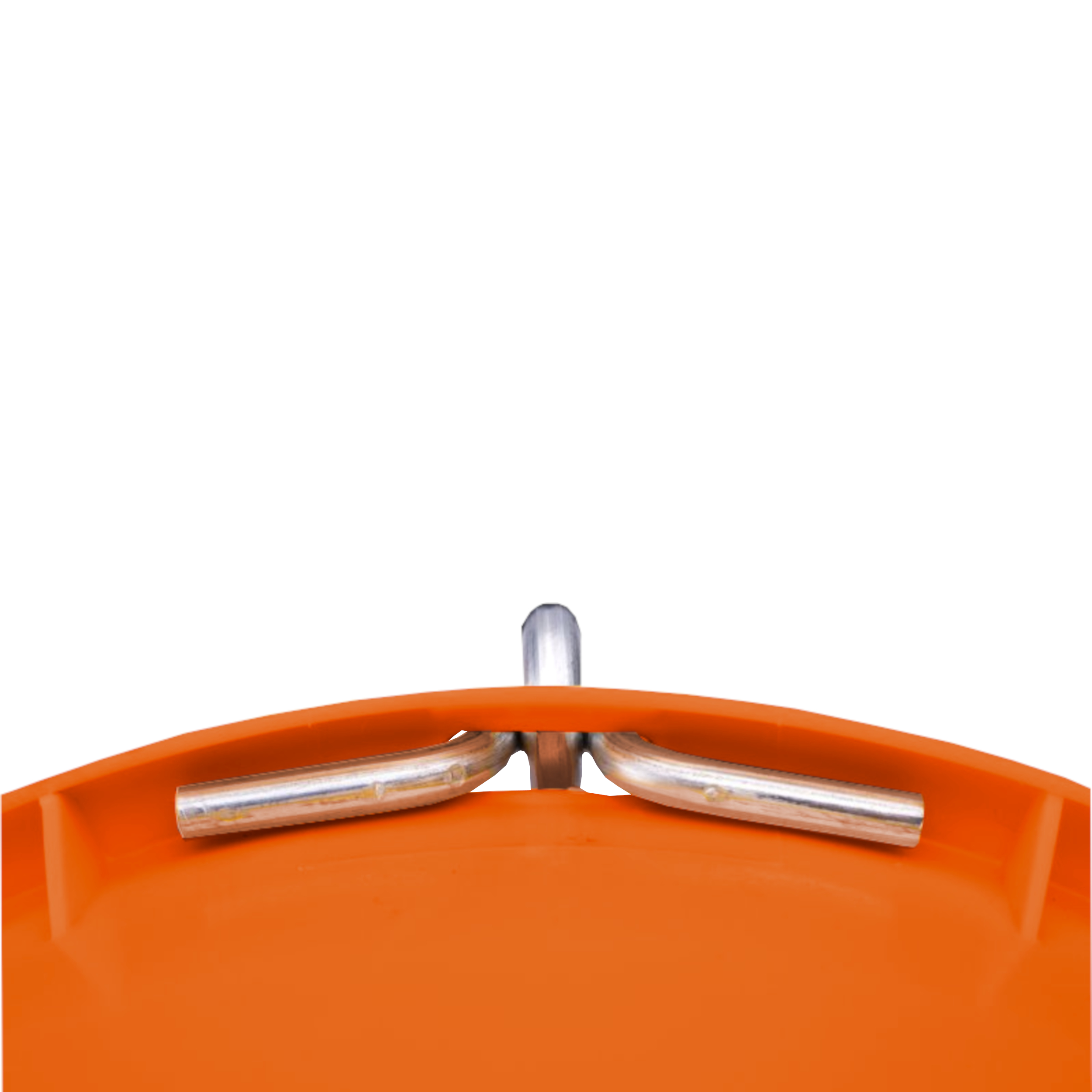TOPTRADE plastové vědro 20 l, extra pevné, oranžové