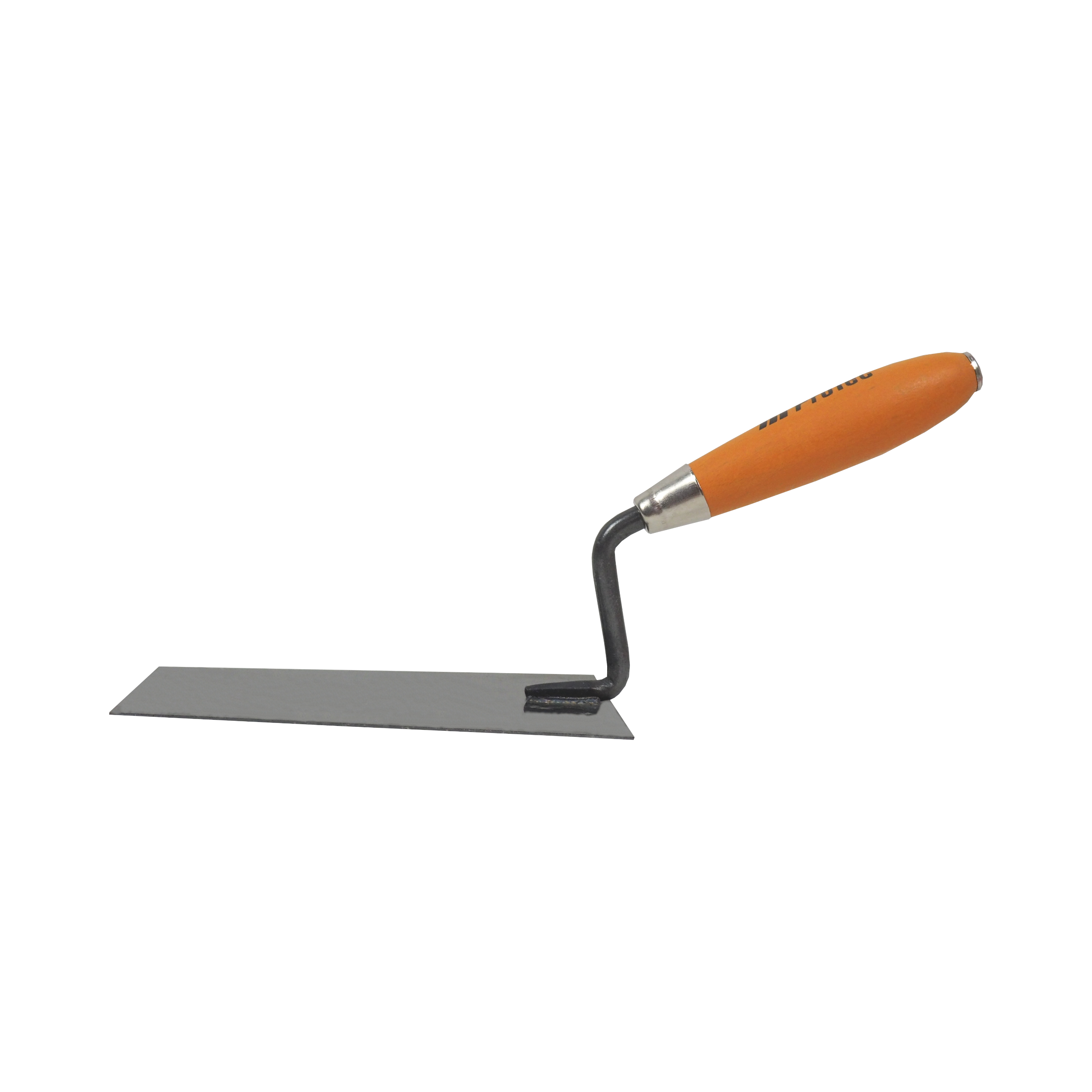 ProTec zednická lžíce, ocelová, černá, 180 × 130 mm – Profi