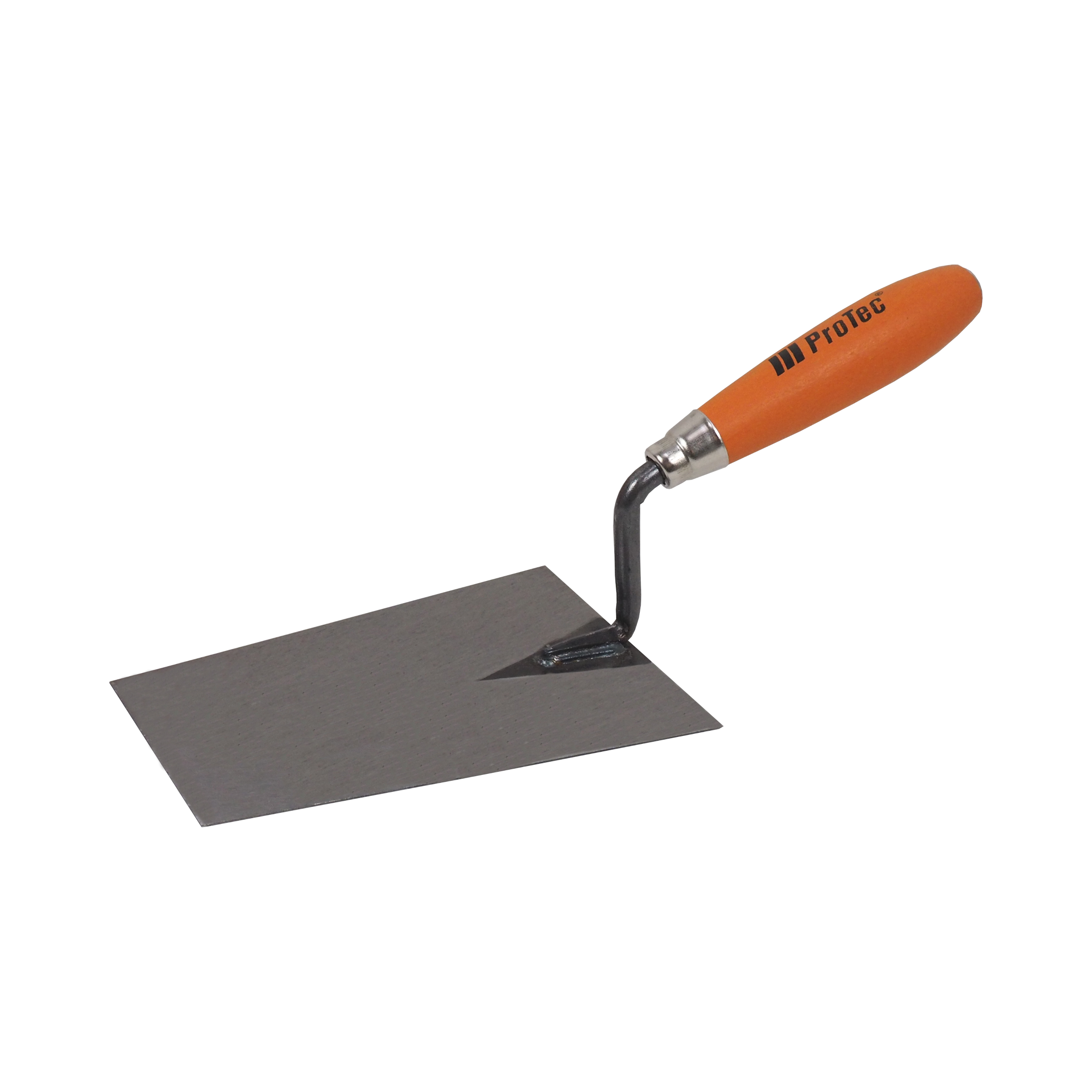 ProTec zednická lžíce, ocelová, broušená 180 × 130 mm – Profi