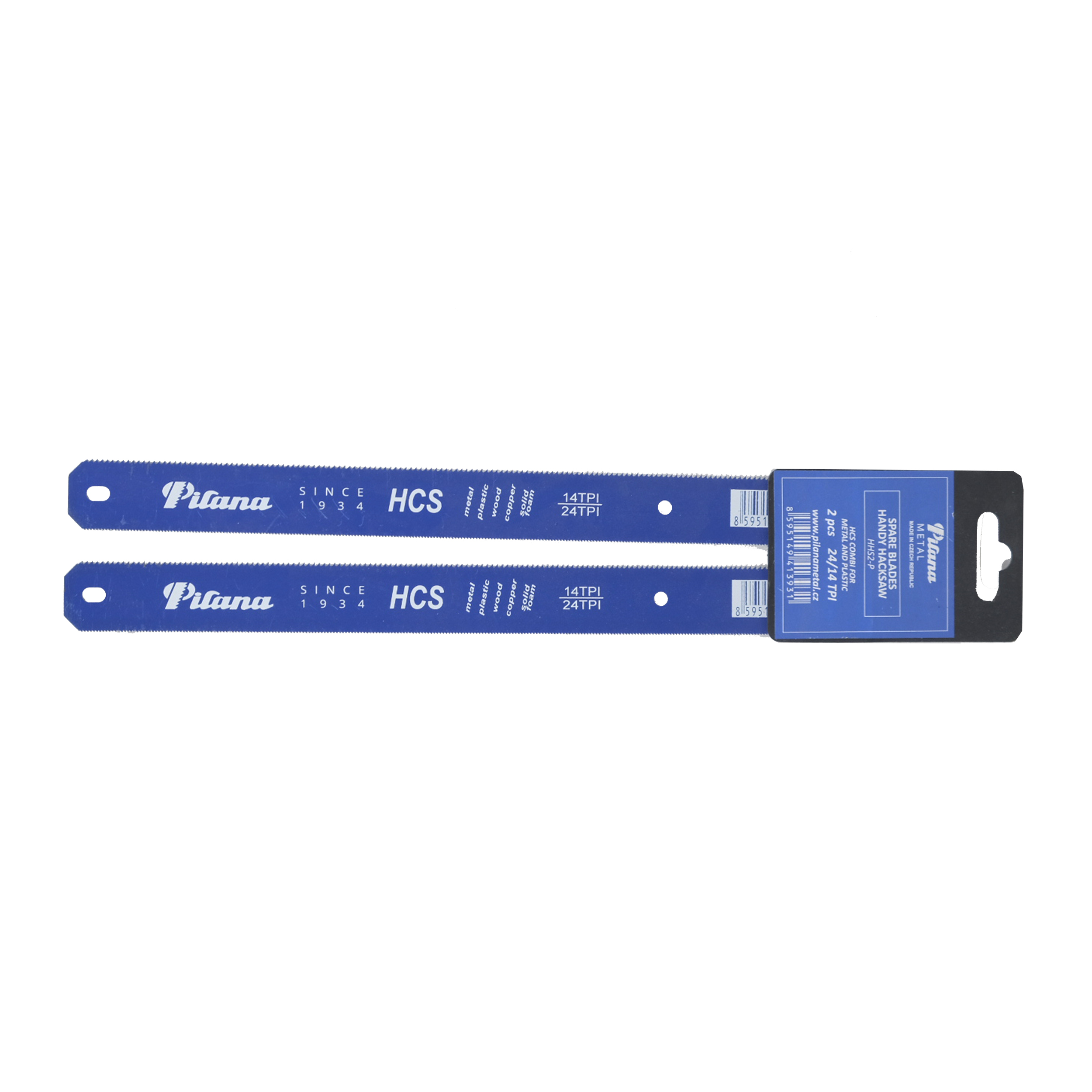 PILANA pilové listy na kov 300×25×0,75 mm, 24/14 TPI (2 ks)