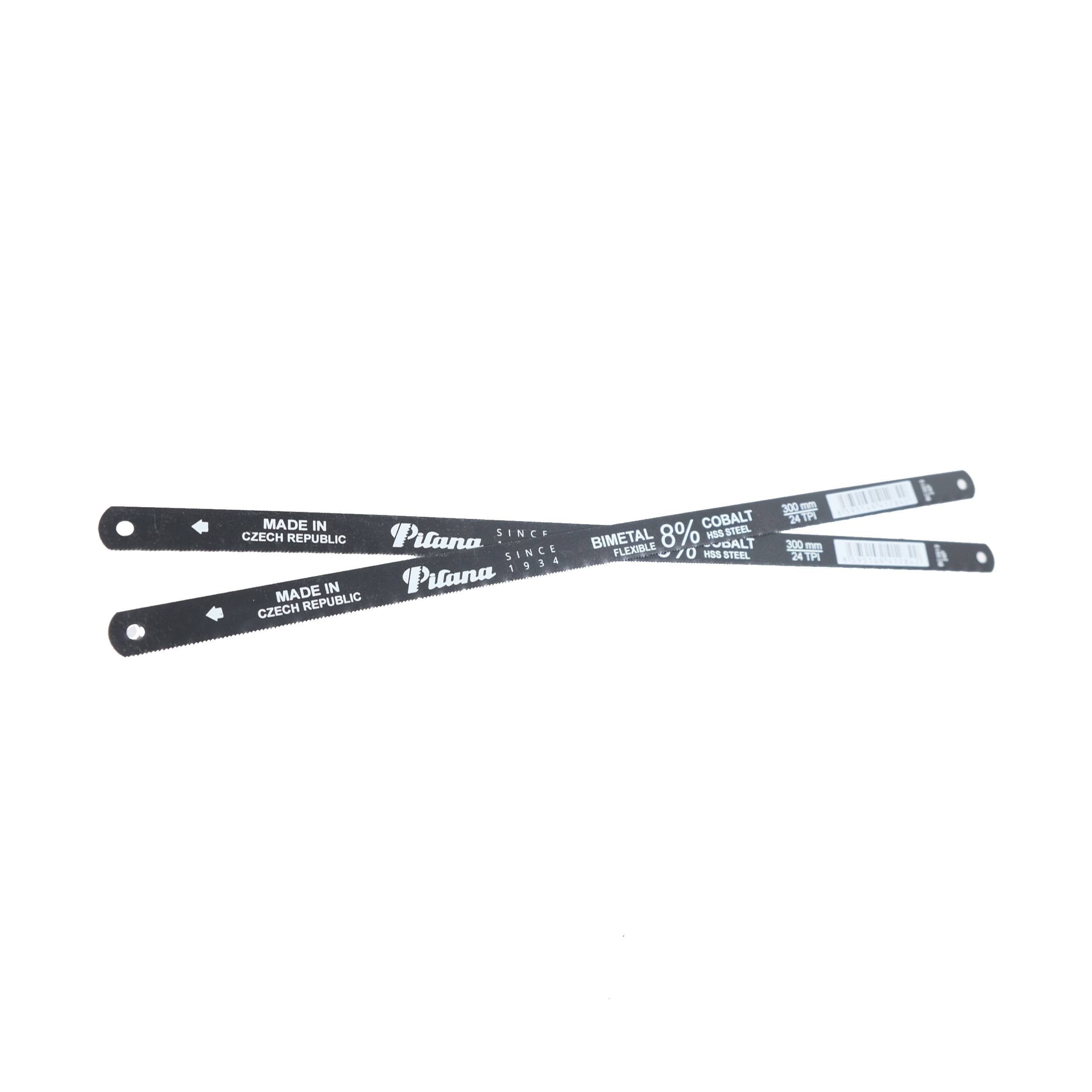 PILANA bimetalové pilové listy do kovu 300×13×0,63 mm – 24 TPI (2 ks)