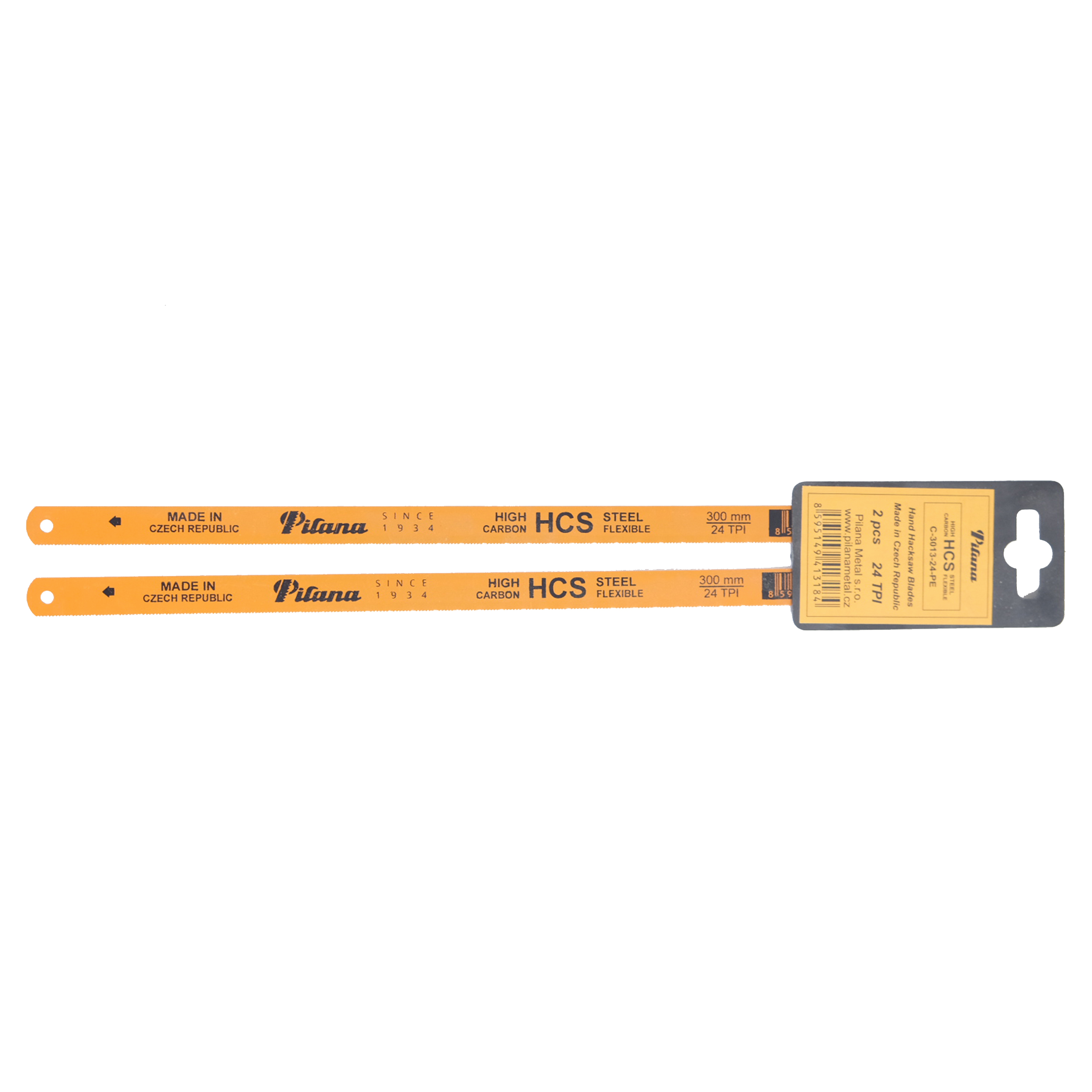 PILANA pilové listy do kovu HCS 300×13×0,65 mm, 24 TPI (2 ks)