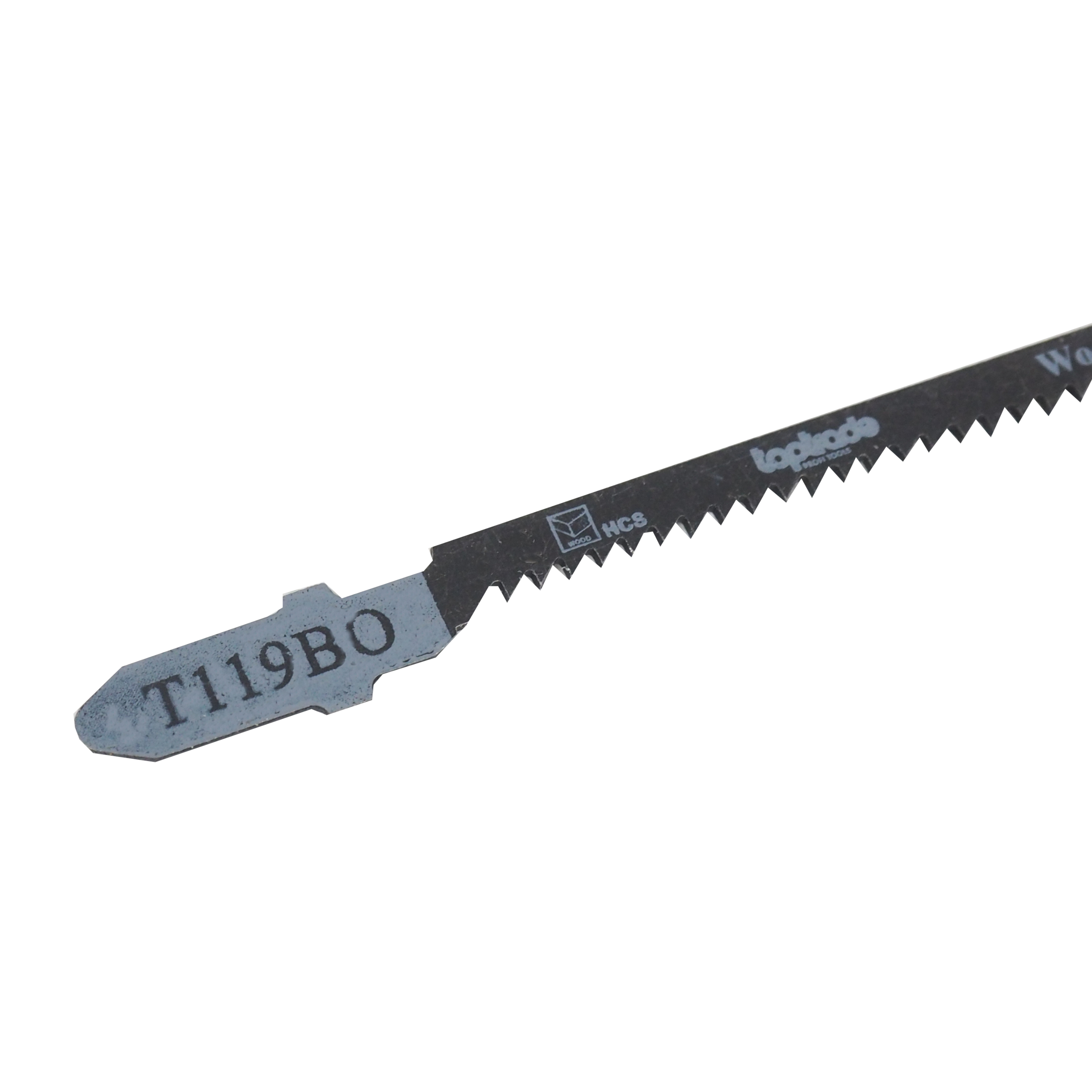 TOPTRADE pilové listy do přímočarky T119BO 76 mm – dřevo (5 ks)