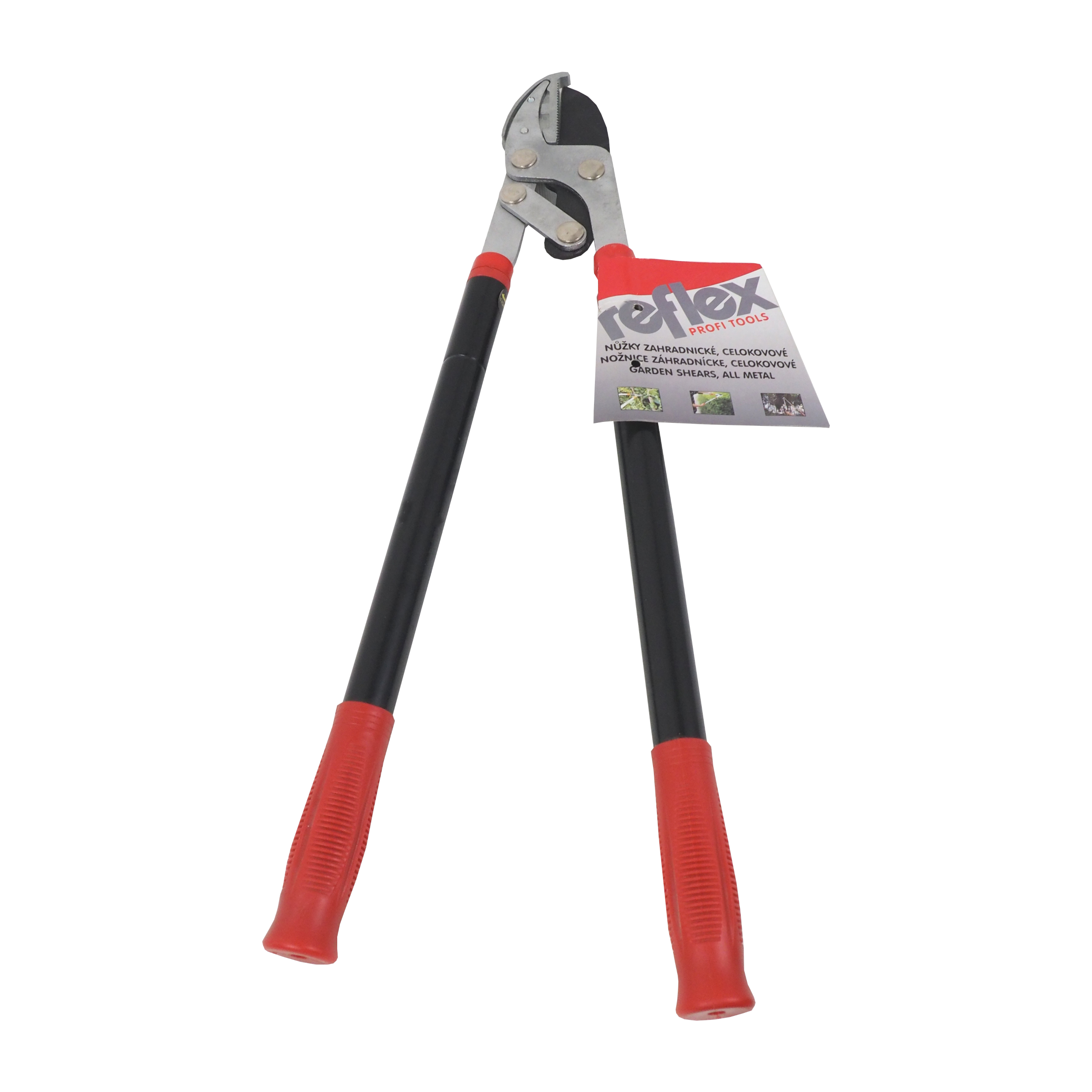 REFLEX teleskopické nůžky na větve 640–940 mm, rovné čepele (řez do 40 mm)