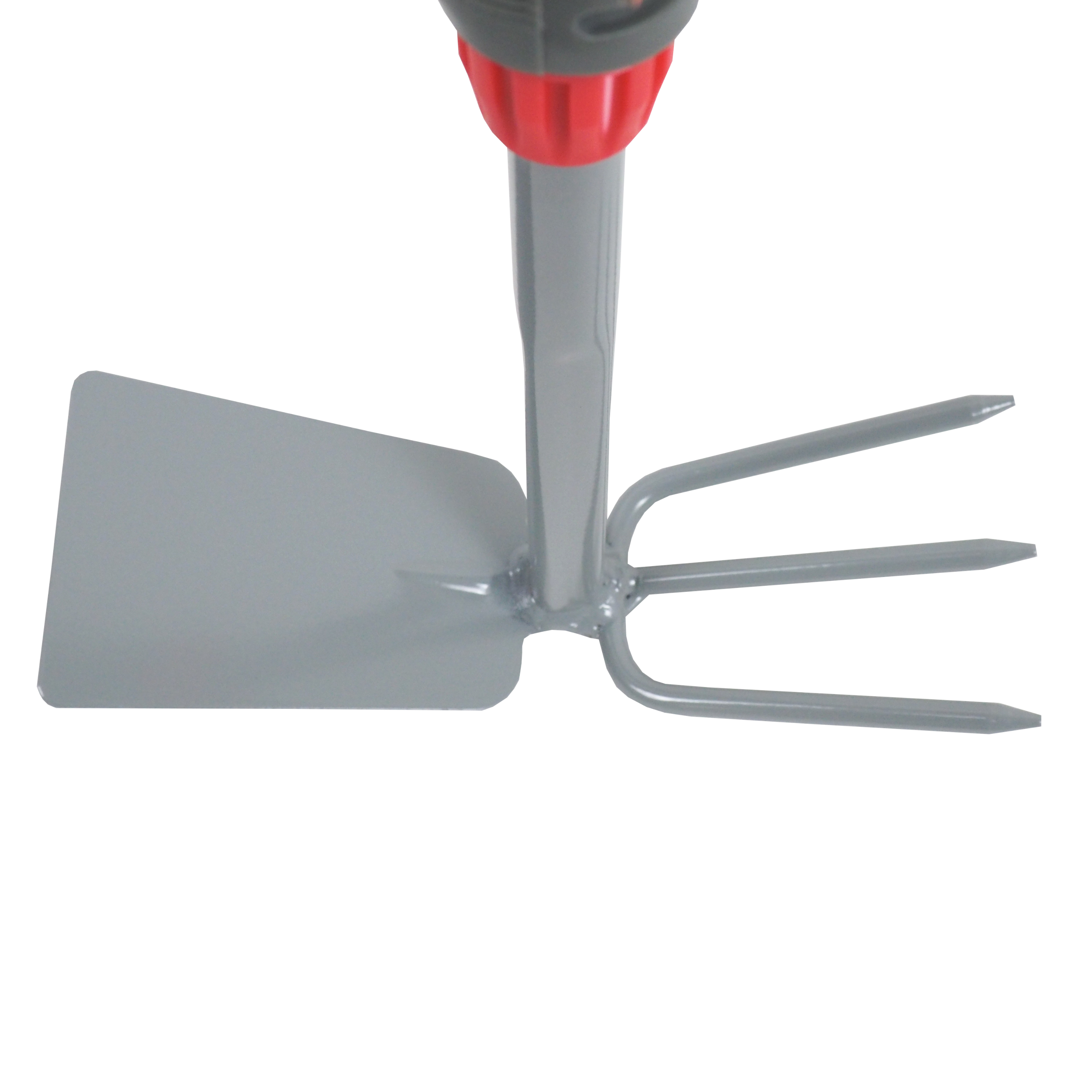 TOPTRADE motyčka 2v1 plochá + trojzub, 29 cm, PP rukojeť