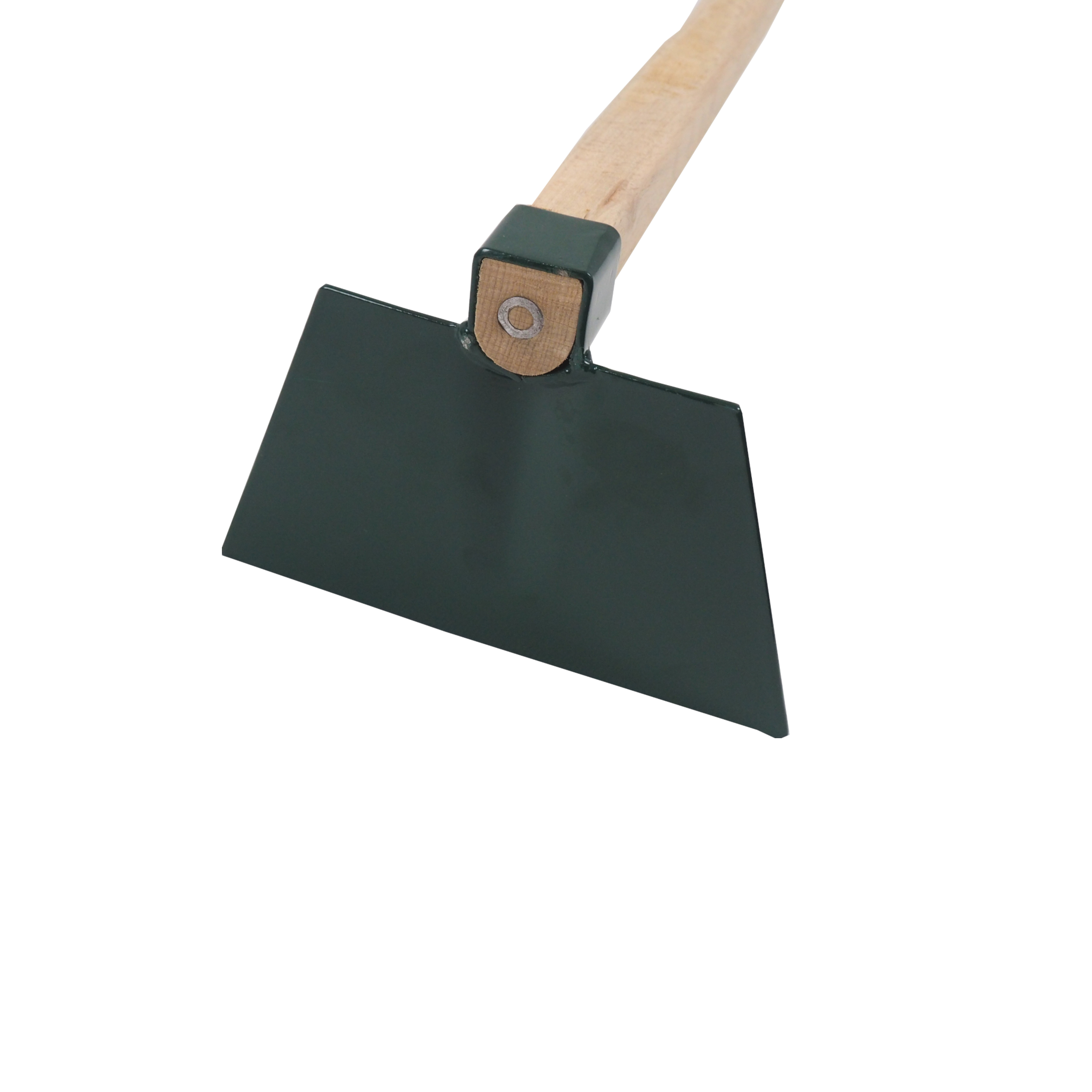 TOPTRADE motyka široká 180 × 110 mm s dřevěnou násadou