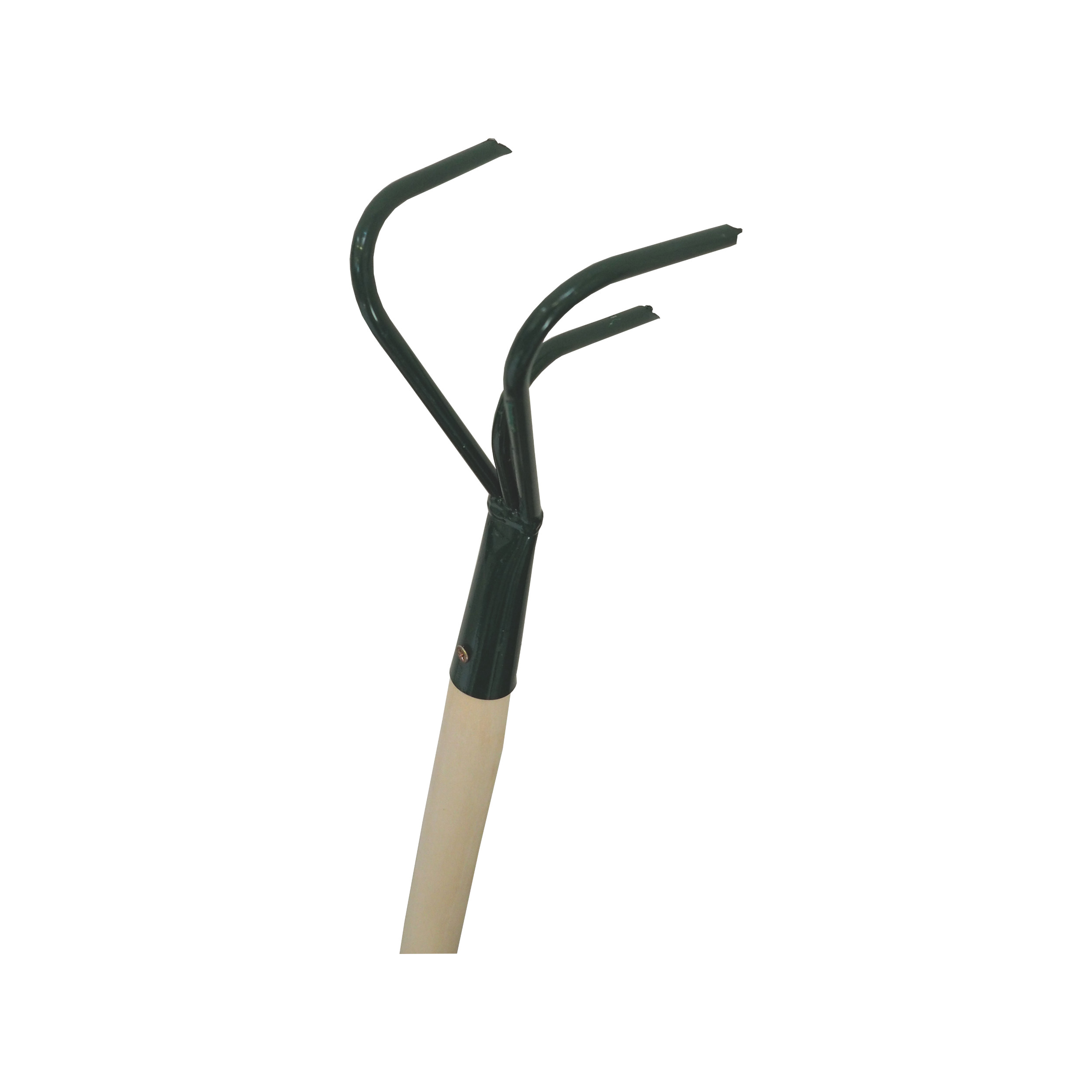 FED motyčka/plečka trojzub, dřevěná násada 25 cm