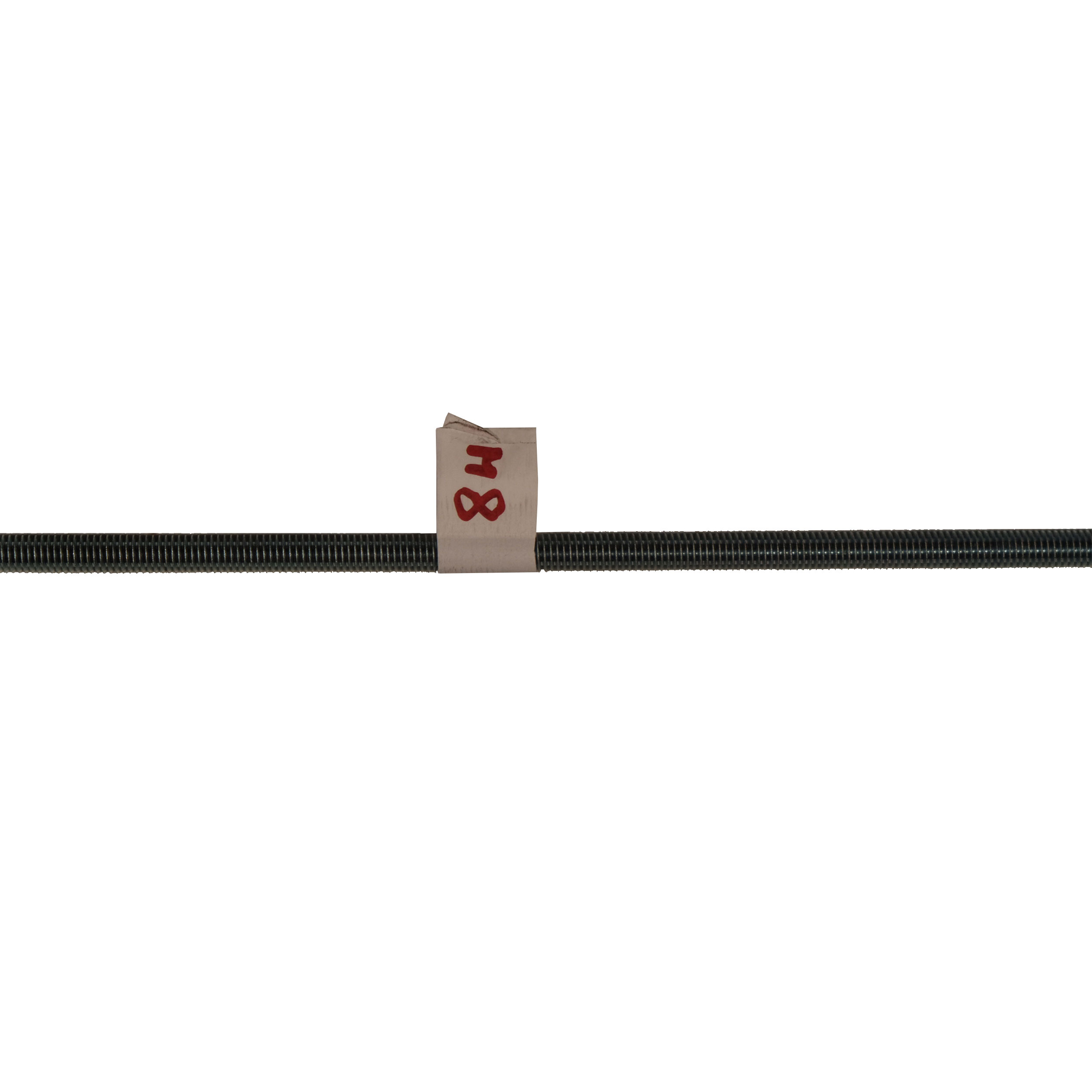 TOPTRADE závitová tyč M8 × 1000 mm, pozink – DIN 976-1