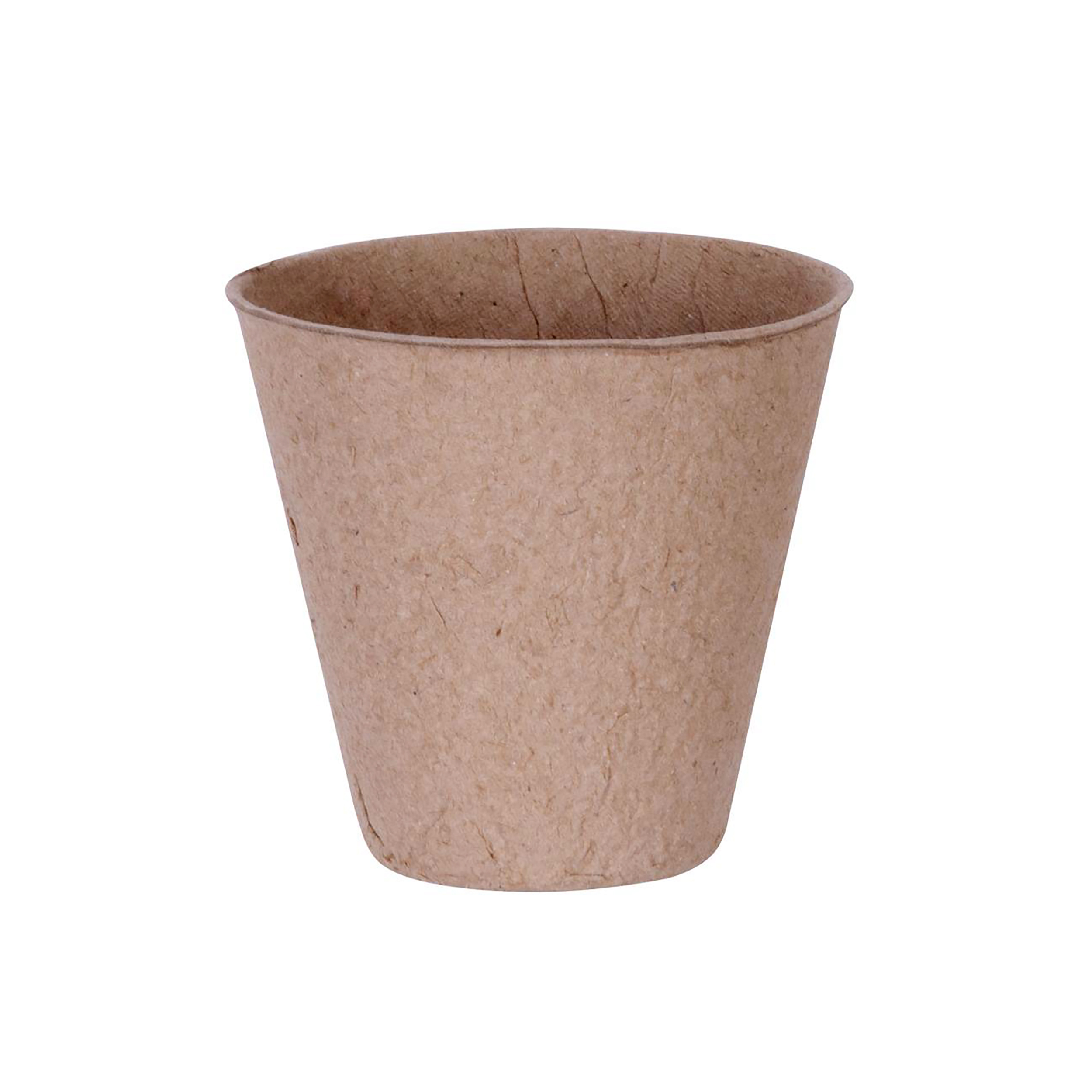 TOPTRADE Sada papírových sadbovačů, kulaté Ø 8 cm × 7,5 cm, 24 ks