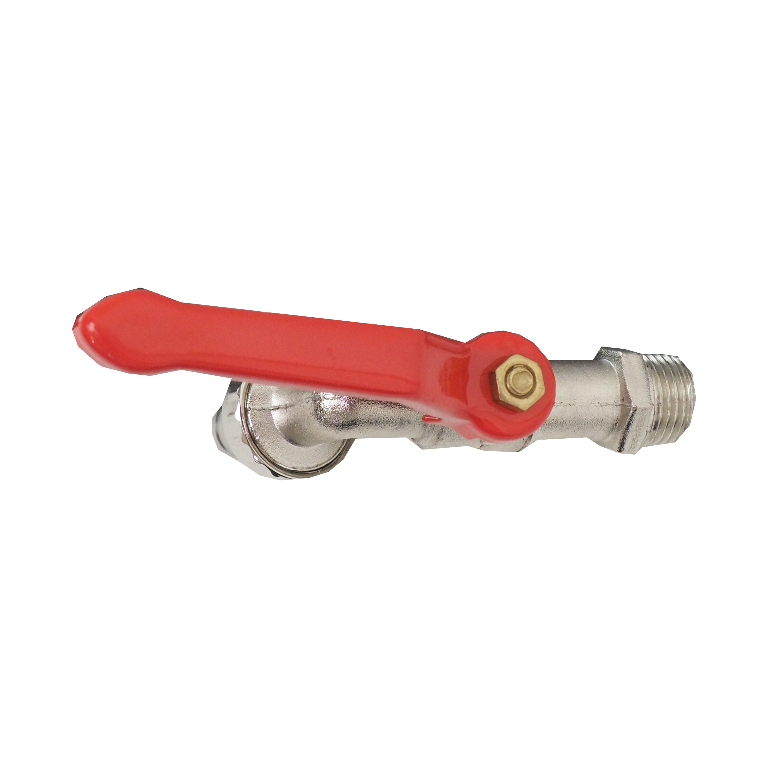 TOPTRADE zahradní ventil 1/2" s pákovým kohoutem, šroubení na hadici