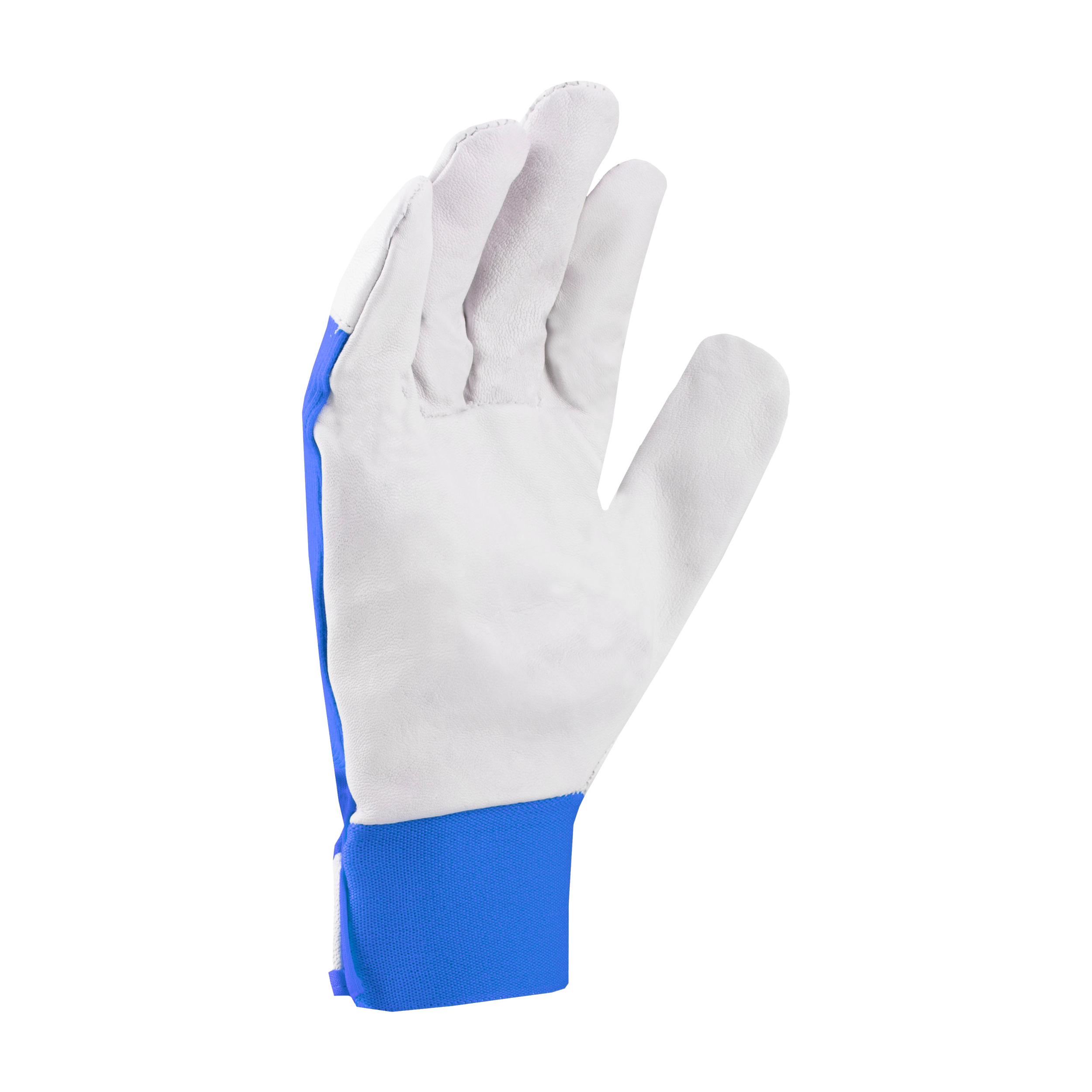 Pracovní rukavice HOBBY kůže/bavlna, suchý zip, velikost 10