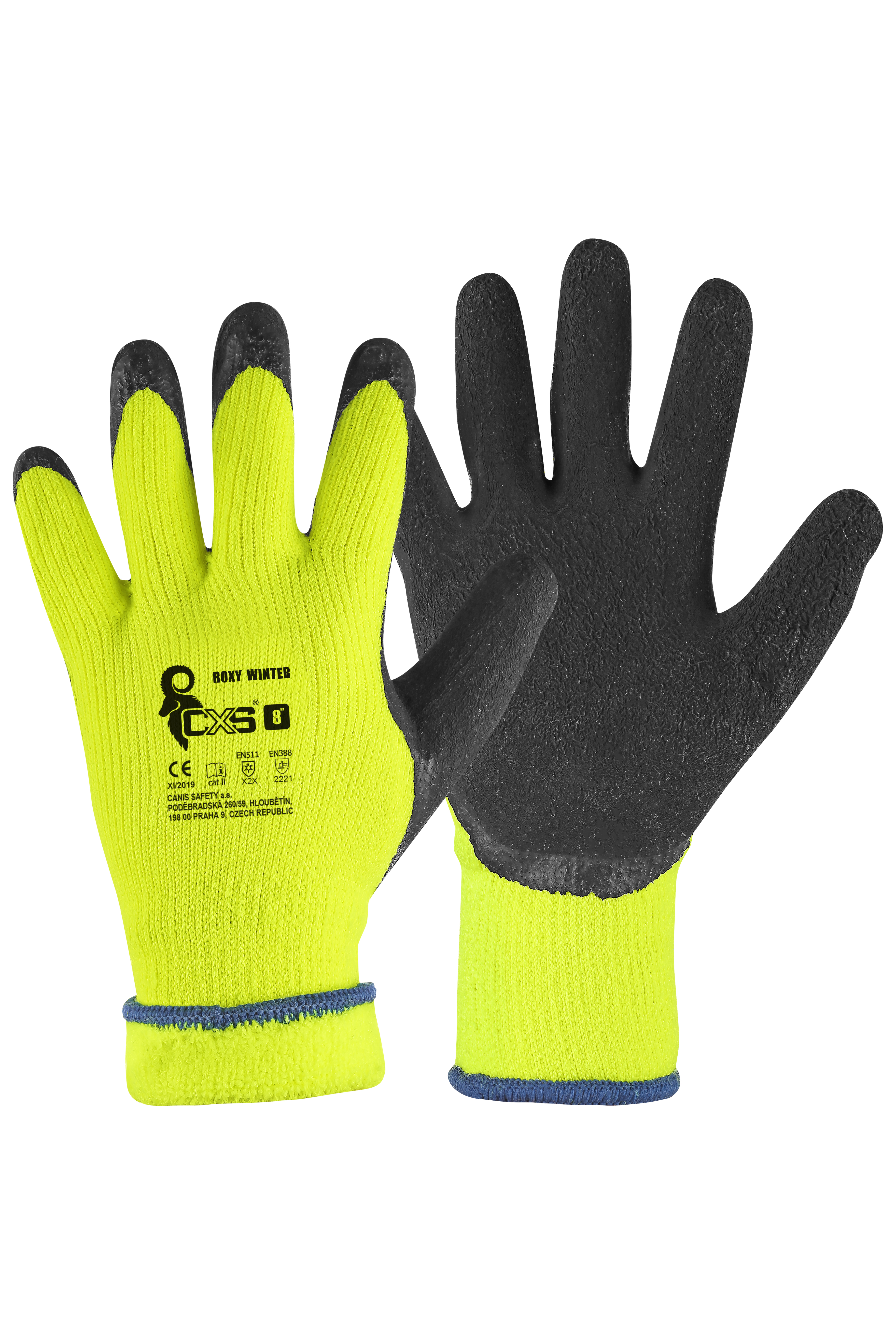 Rukavice Roxy Winter – zimní, latexový povrch, vel. 9