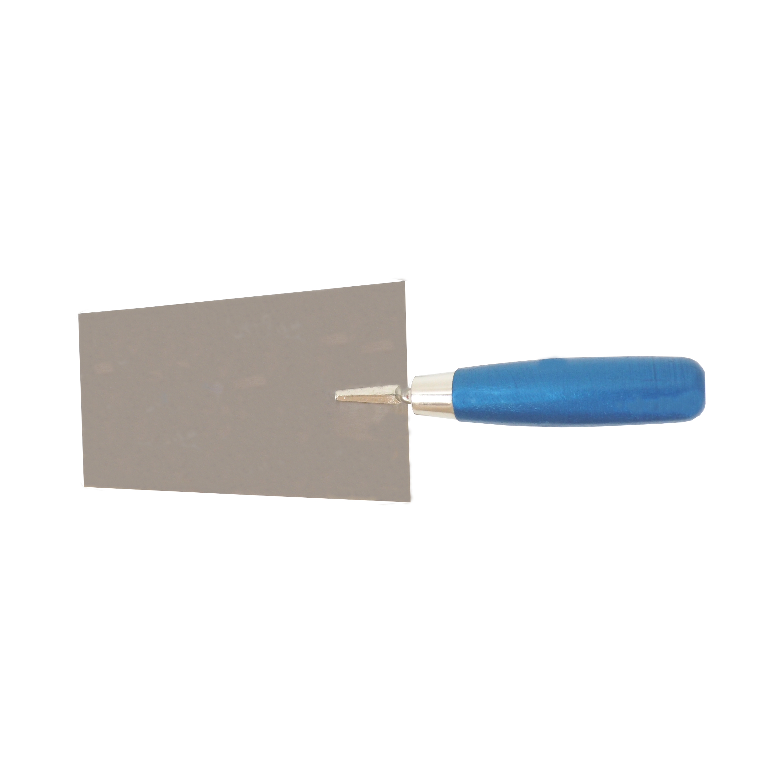 TOPTRADE zednická lžíce 160×115 mm – nerez, dřevěná rukojeť