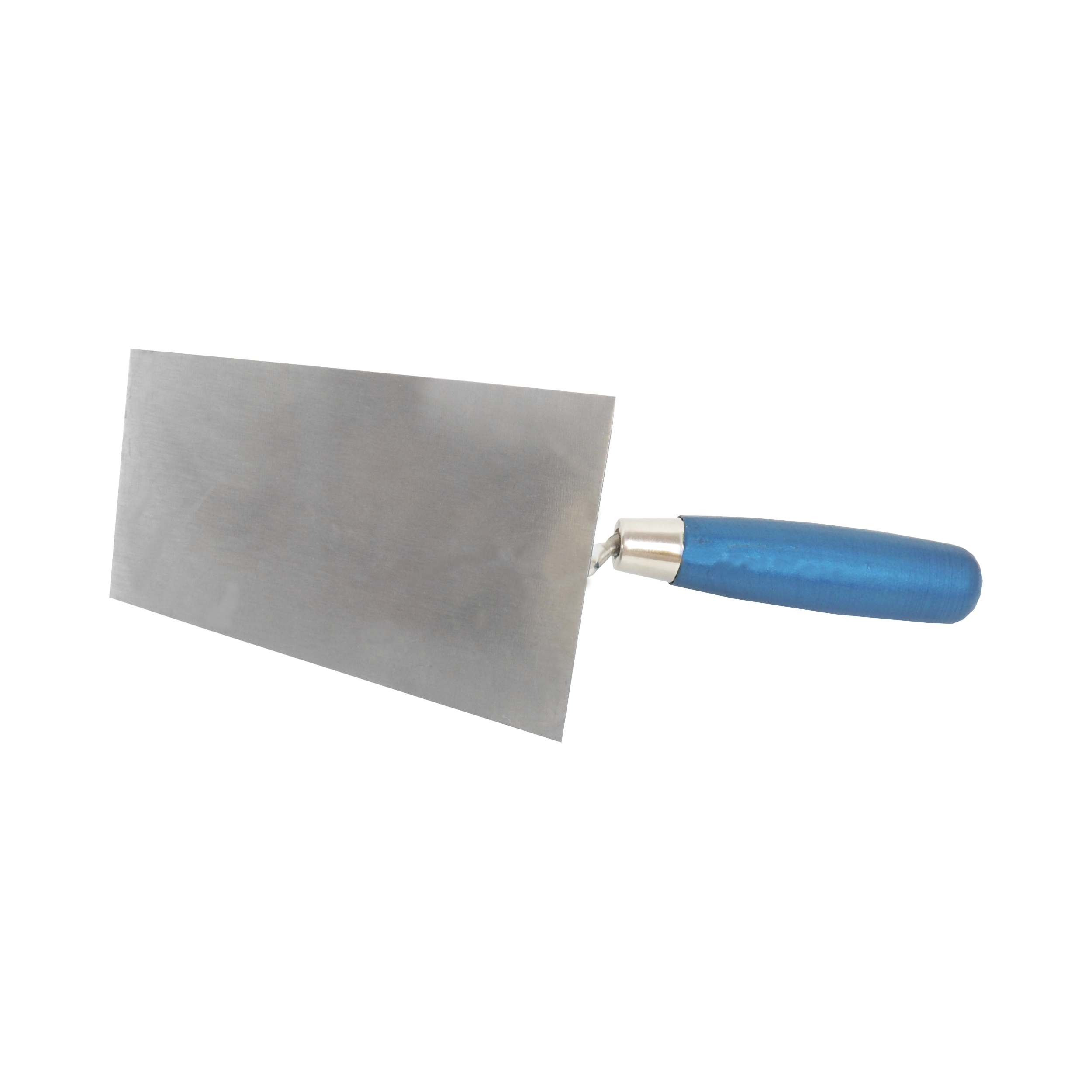 TOPTRADE zednická lžíce 160×115 mm – nerez, dřevěná rukojeť