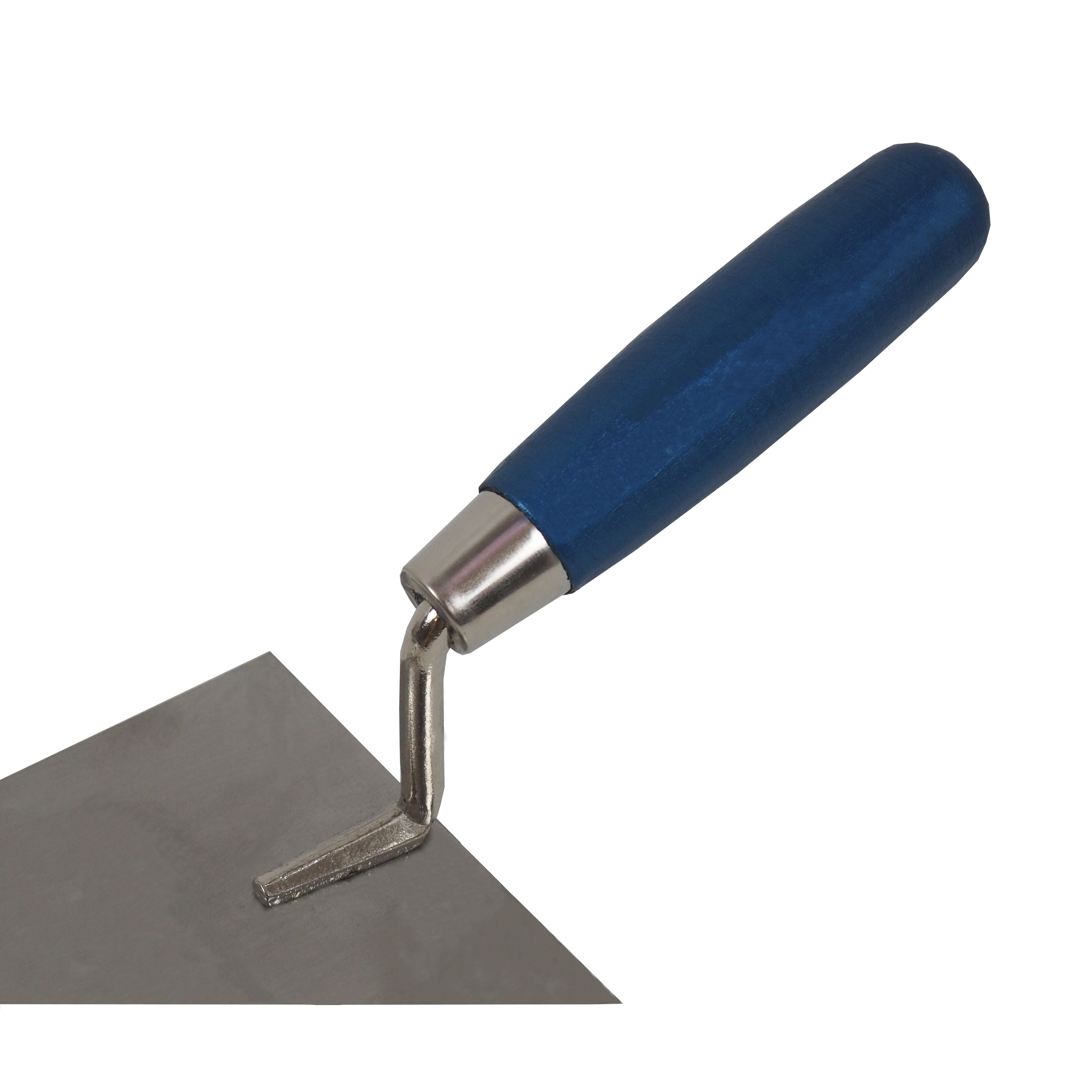 TOPTRADE zednická lžíce 160×115 mm – nerez, dřevěná rukojeť