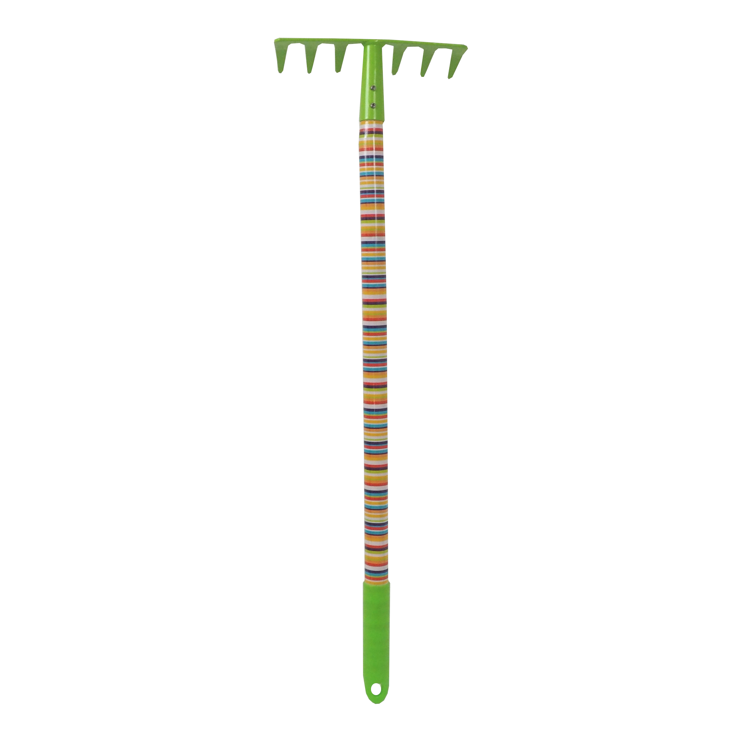 REFLEX dětské kovové hrábě, 7 zubů, násada 63 cm