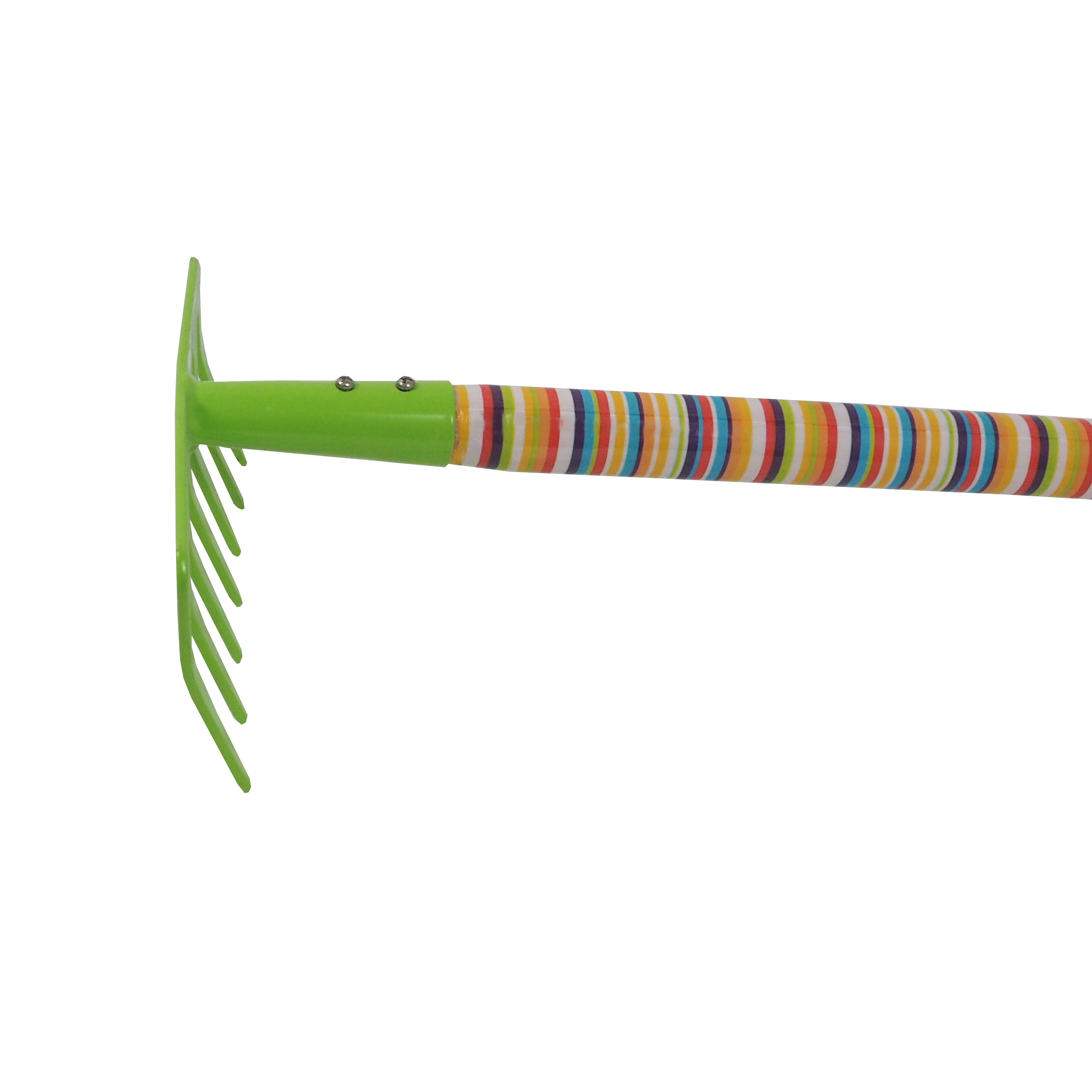 REFLEX dětské kovové hrábě, 7 zubů, násada 63 cm
