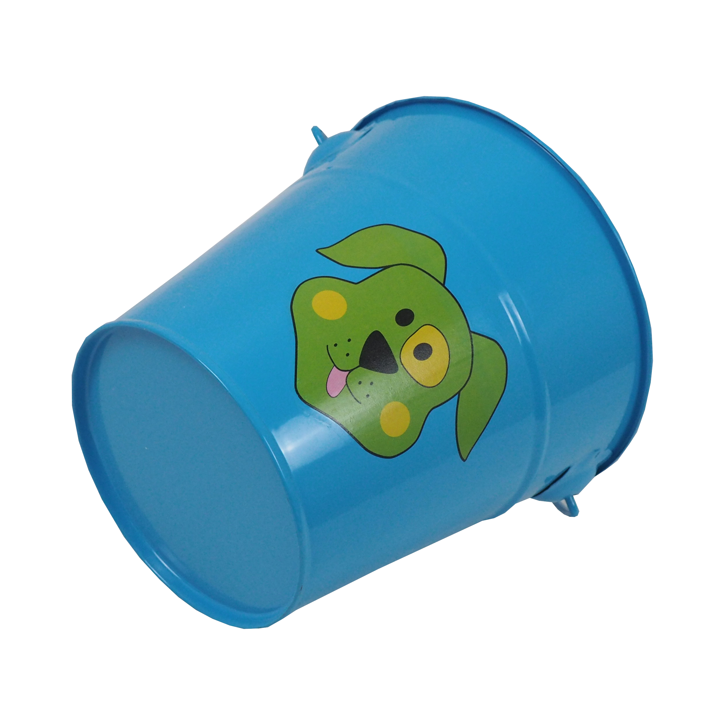 Dětské kovové vědro REFLEX, modré, 1,2 l