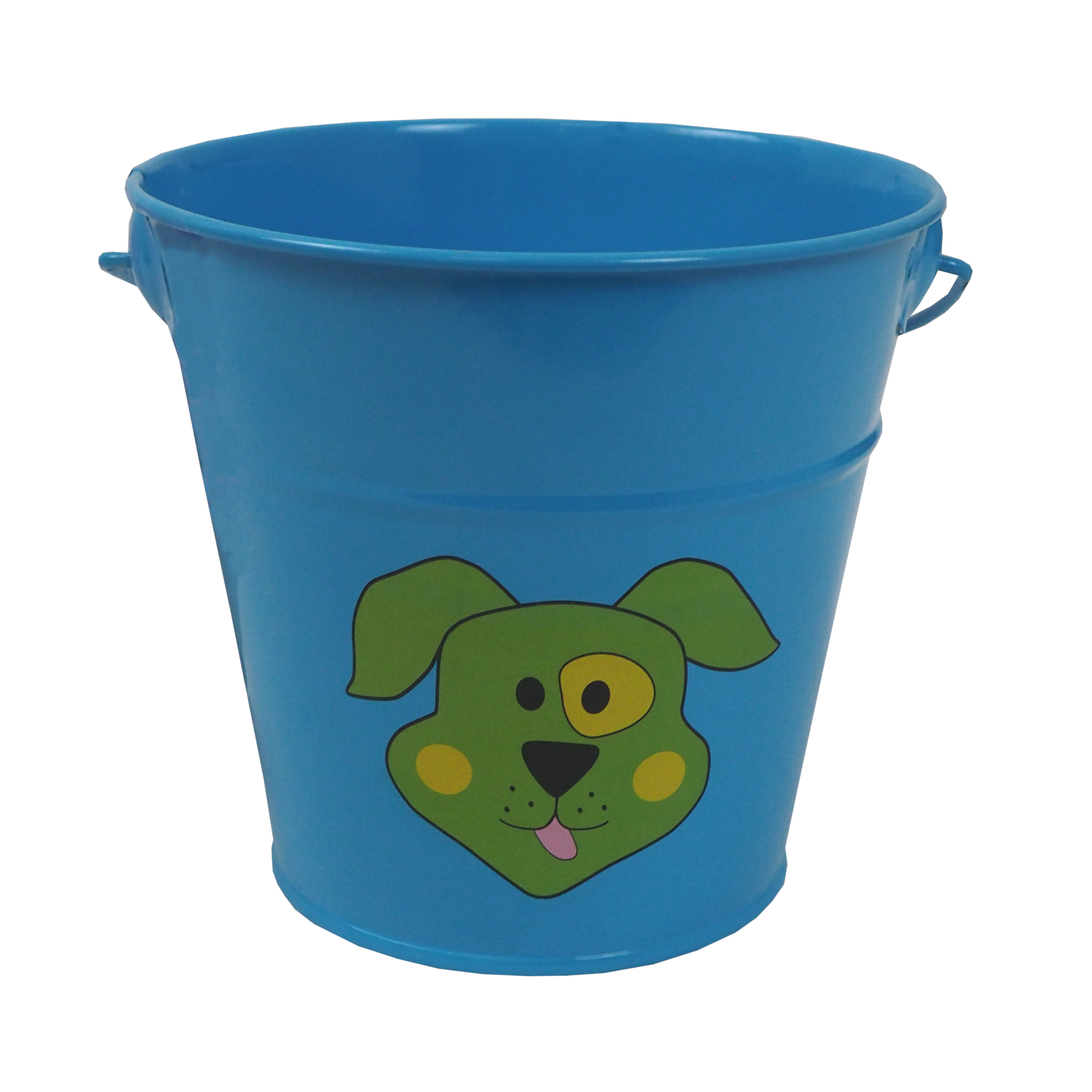 Dětské kovové vědro REFLEX, modré, 1,2 l