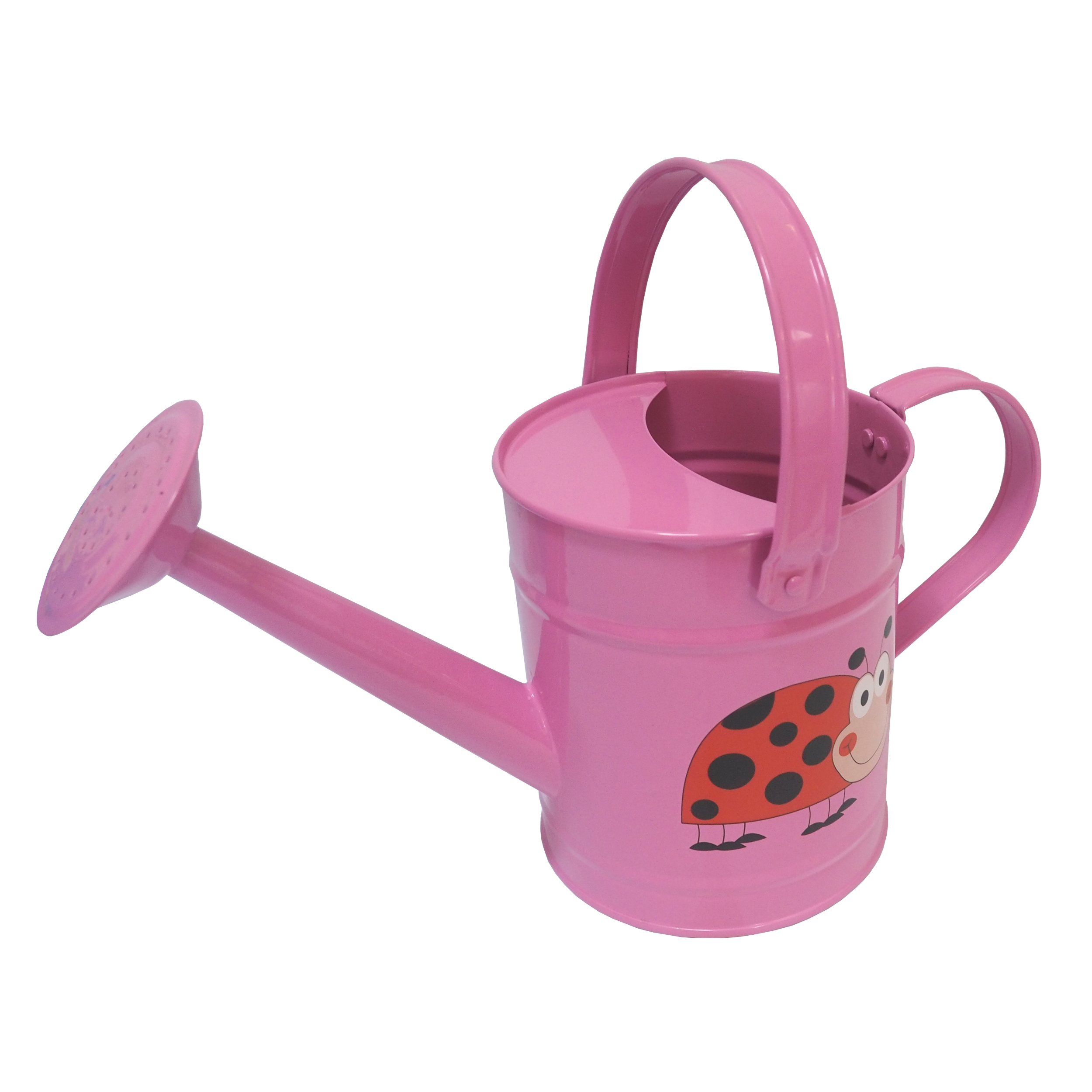 REFLEX dětská kovová konev, růžová, 1,6 l