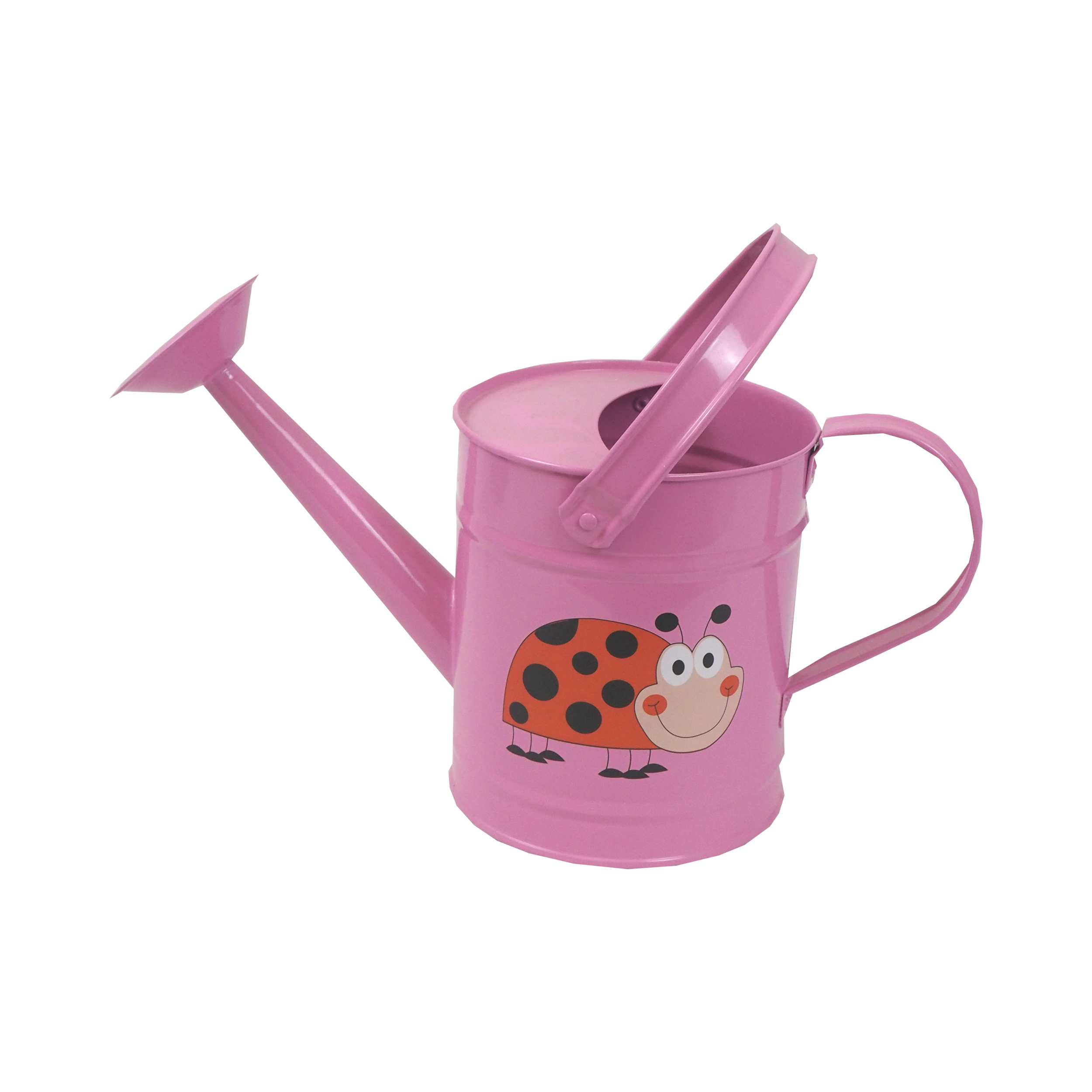 REFLEX dětská kovová konev, růžová, 1,6 l