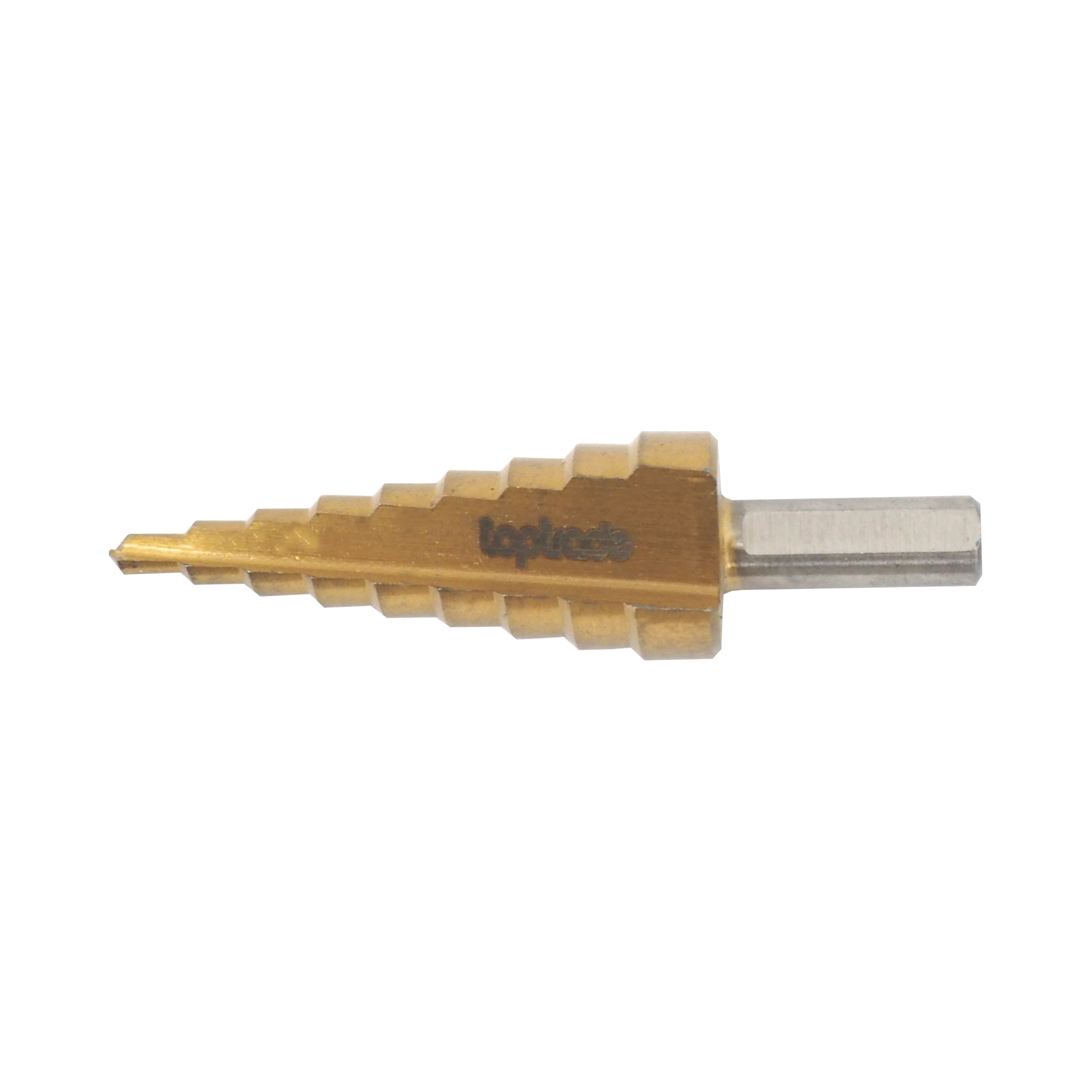 TOPTRADE stupňovitý vrták HSS 4–20 mm, 9 stupňů (do kovu)