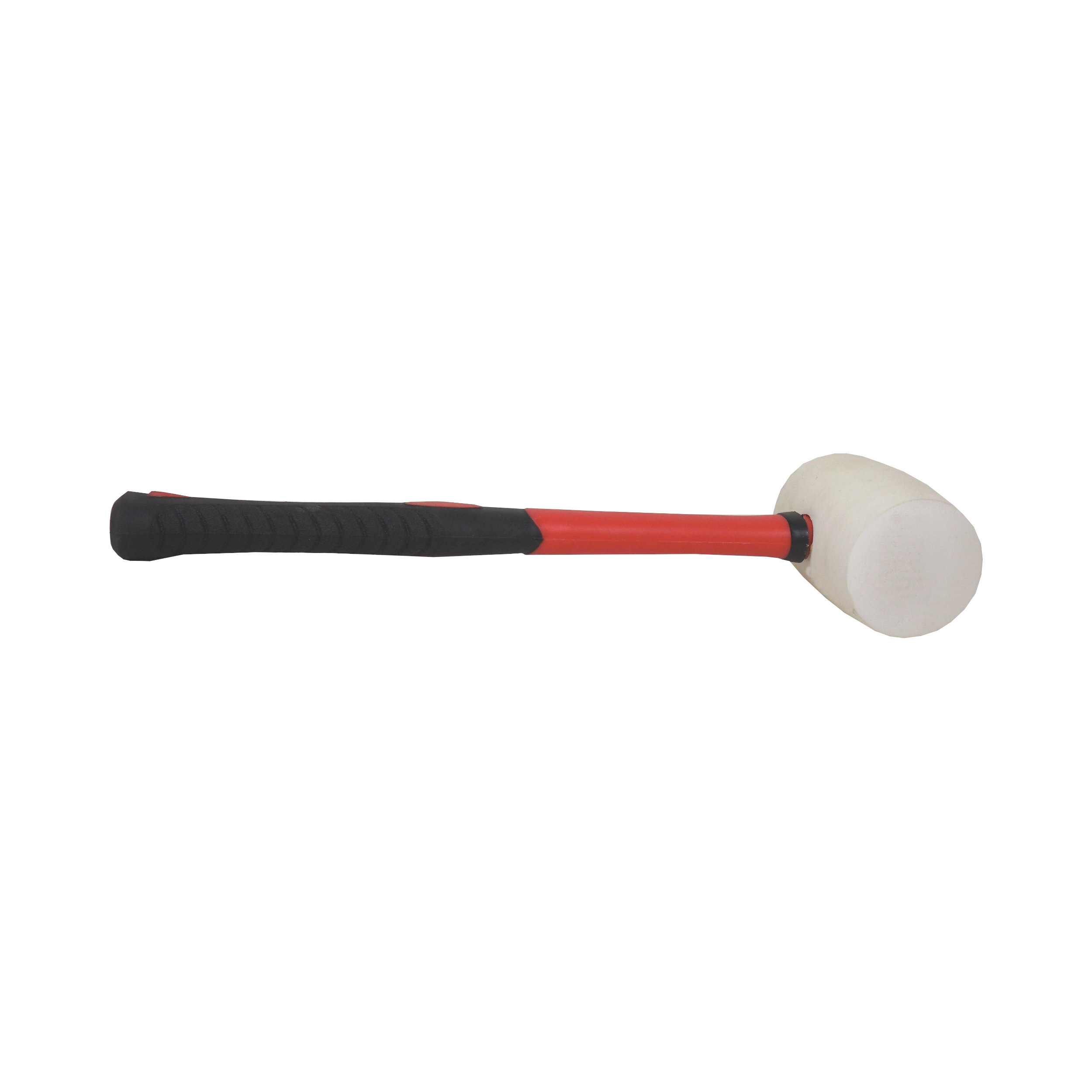 TOPTRADE gumová palice bílá, Ø 50 mm, 500 g