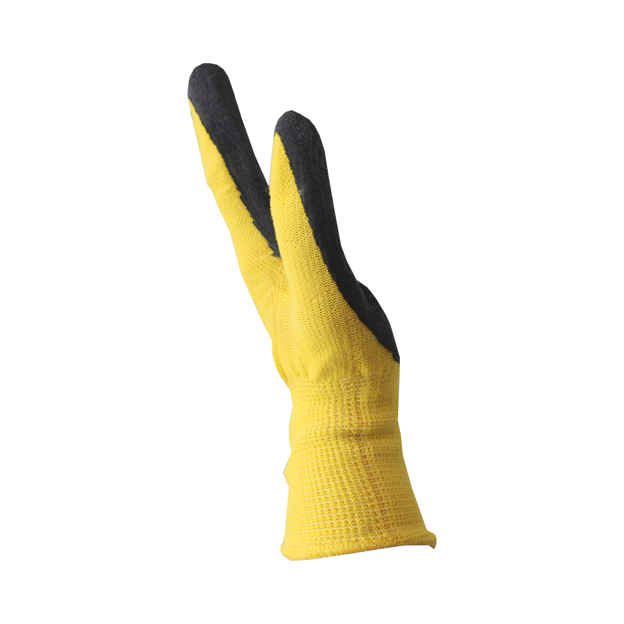 TOPTRADE pracovní rukavice Polycotton s latexovou dlaní, vel. 10