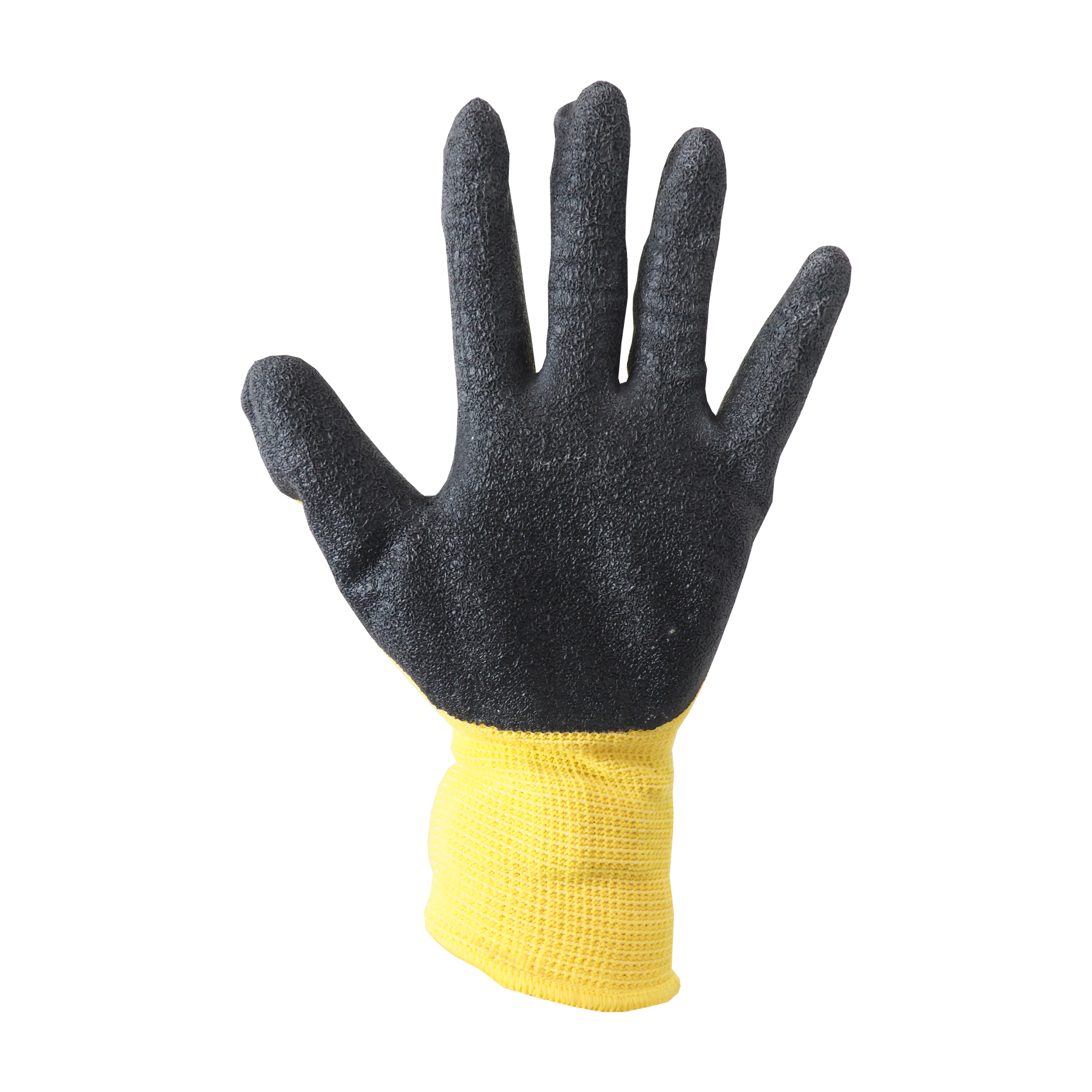 TOPTRADE pracovní rukavice Polycotton s latexovou dlaní, vel. 10