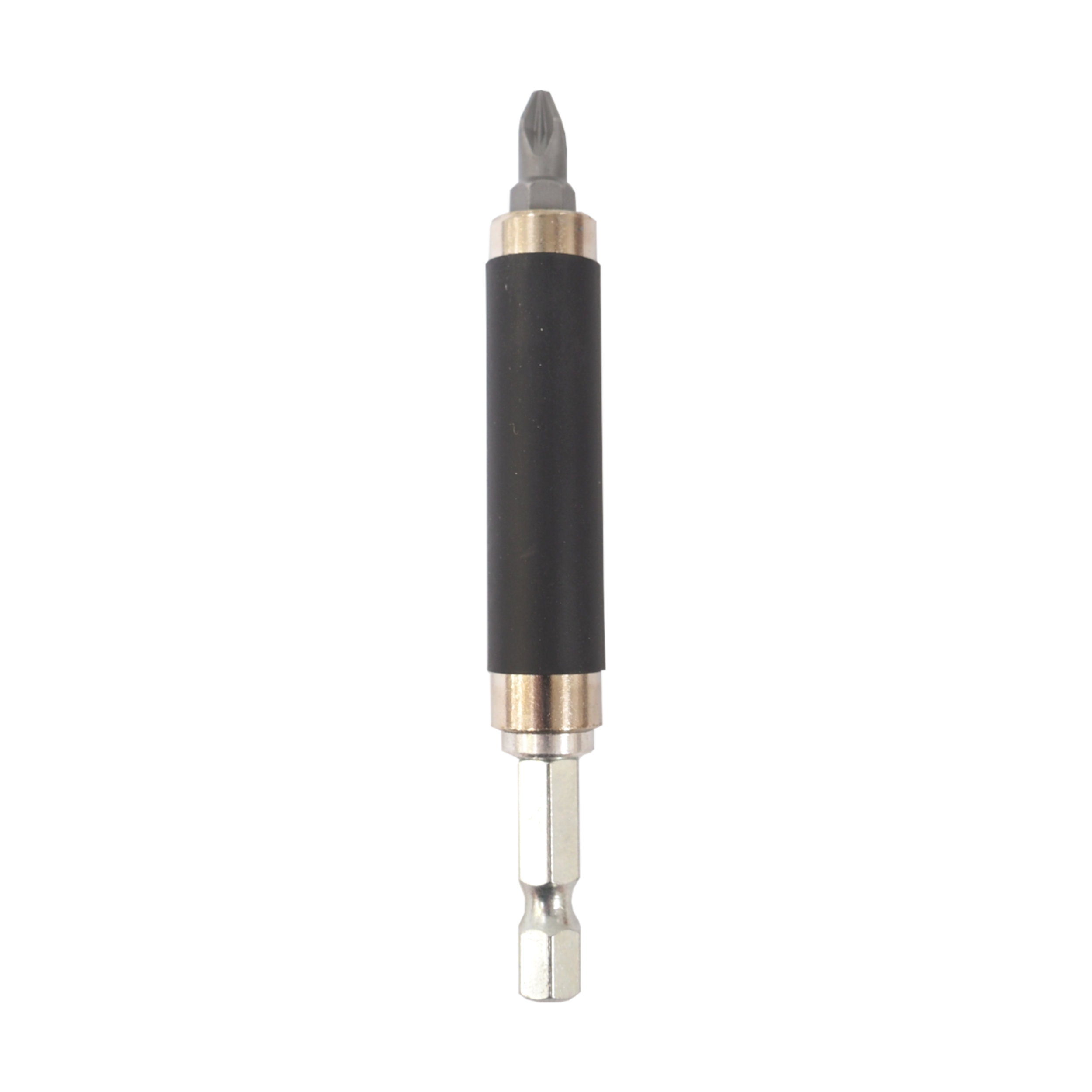 TOPTRADE držák bitu, prodloužený, magnetický – 80 mm