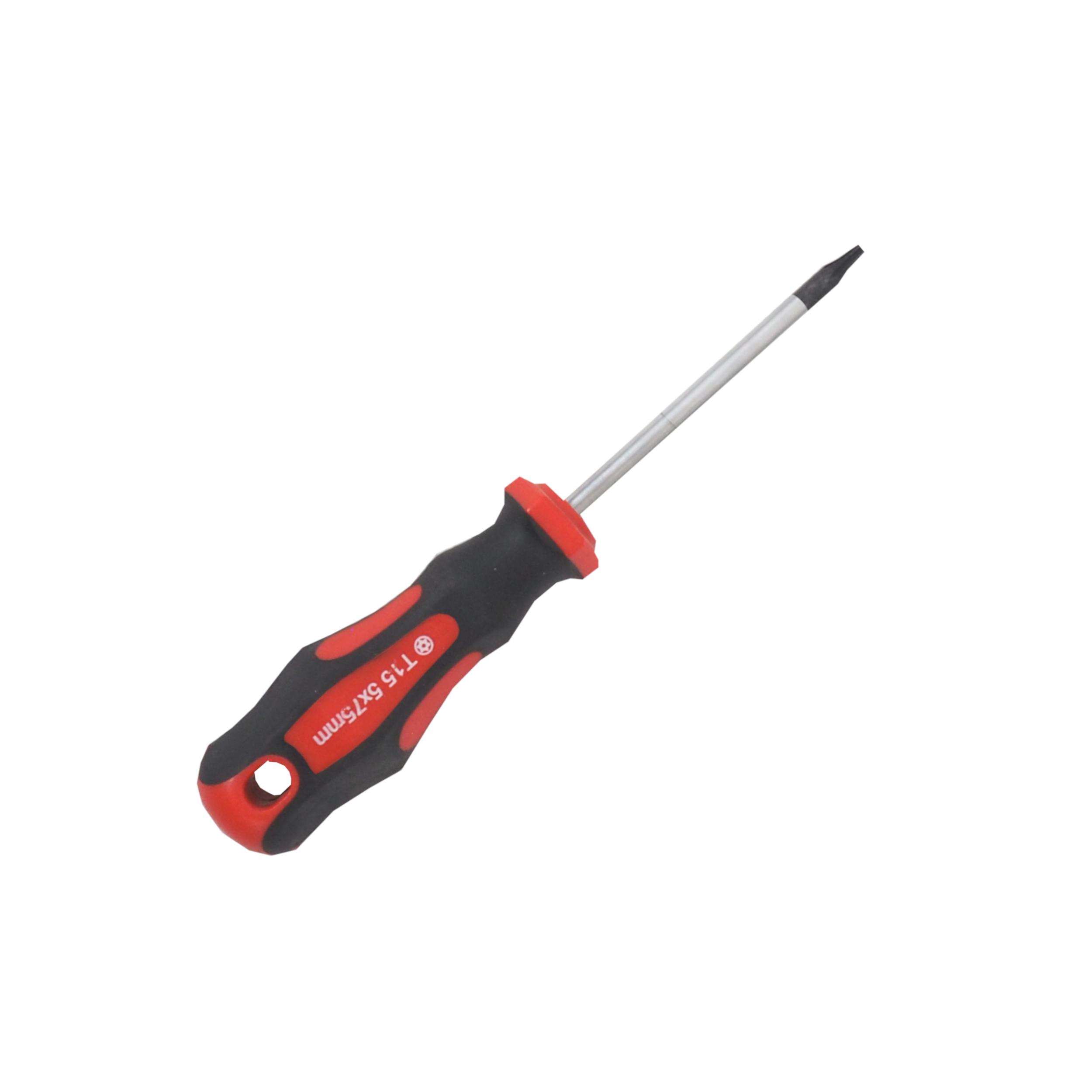 TOPTRADE šroubovák TORX T15, magnetický, S2 (5×75 mm)