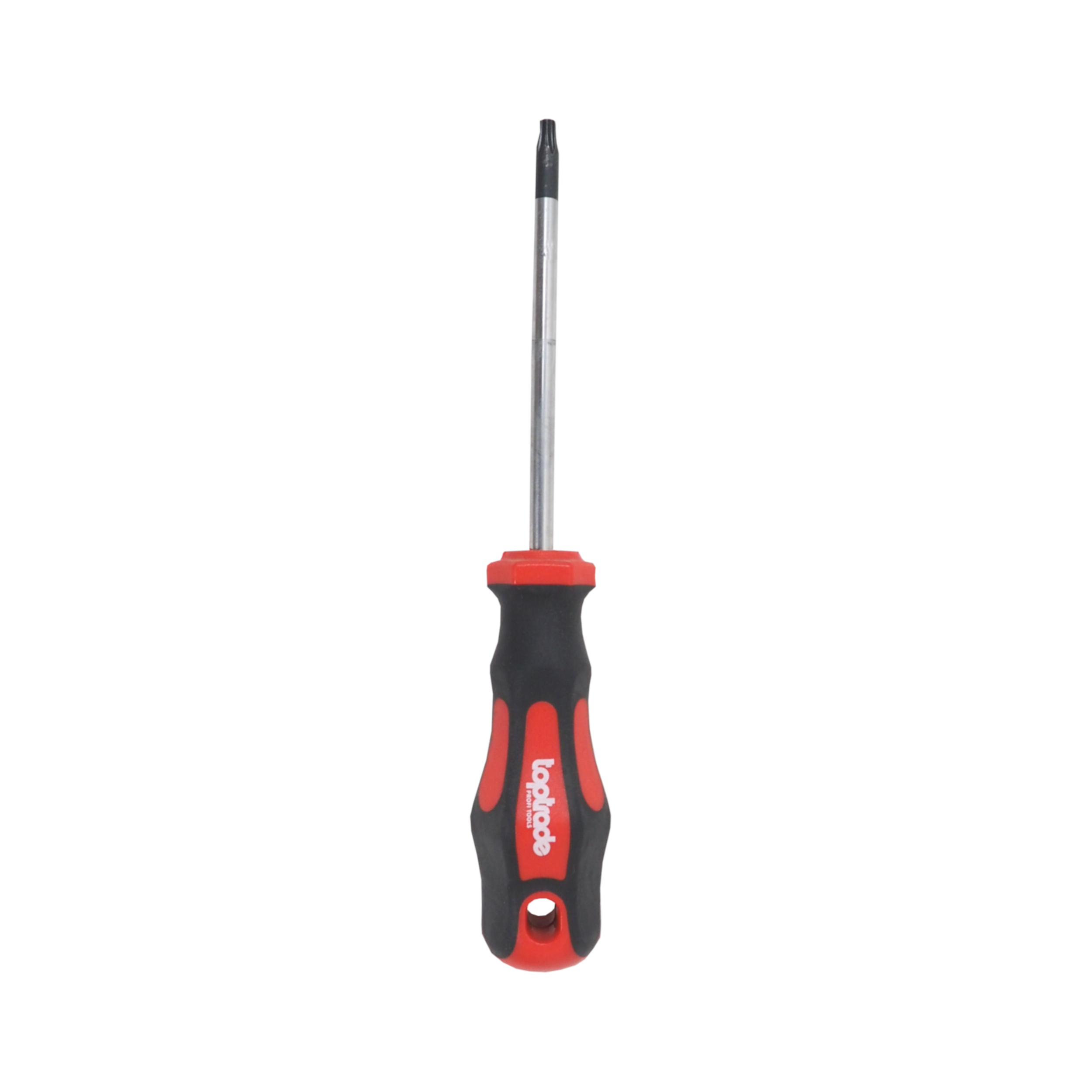 TOPTRADE šroubovák Torx T25, magnetický, S2 ocel, 6 × 100 mm