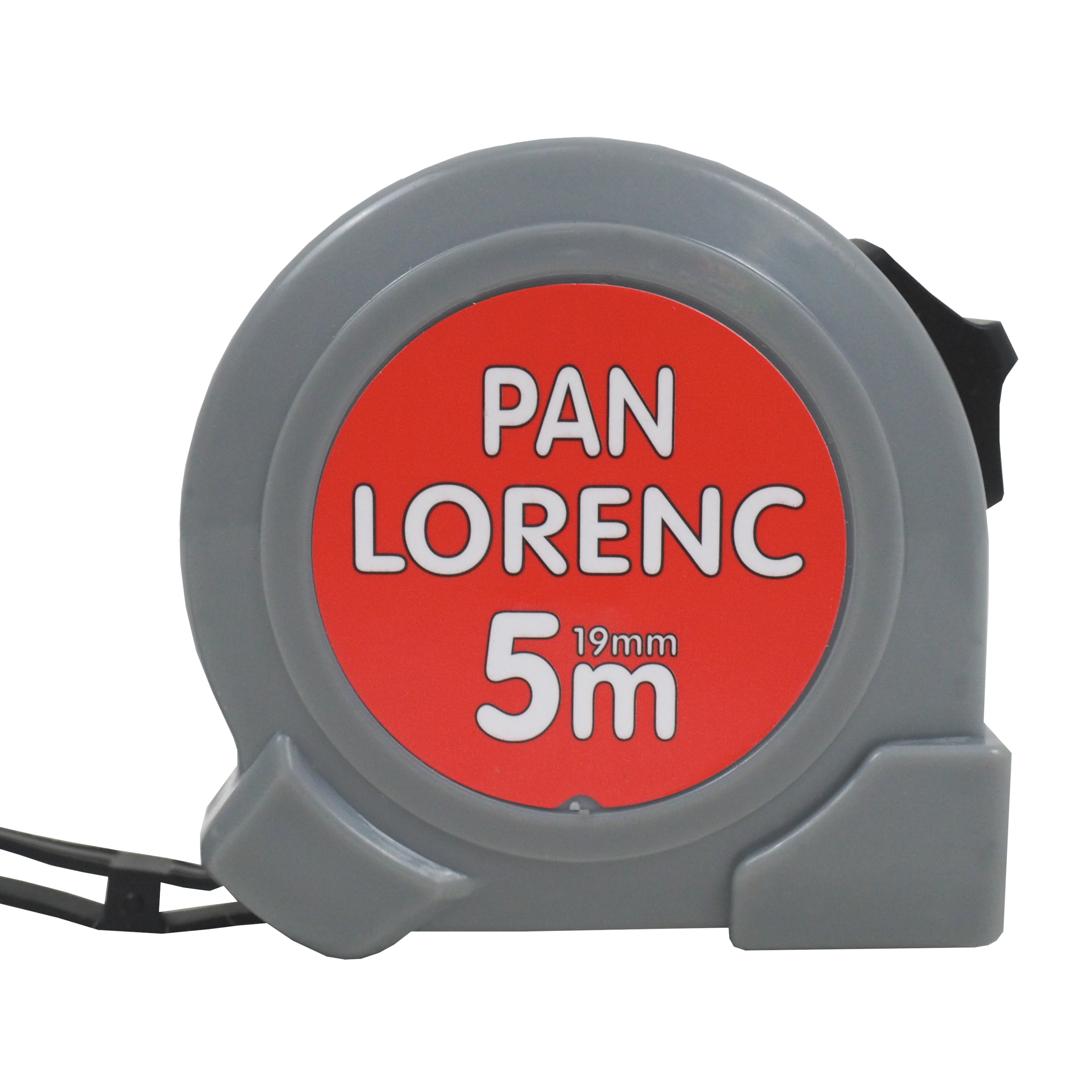 Levně TOPTRADE svinovací metr PAN LORENC 5 m × 19 mm, jednobrzdový (MC1B1000200 • EAN 8591403500300)