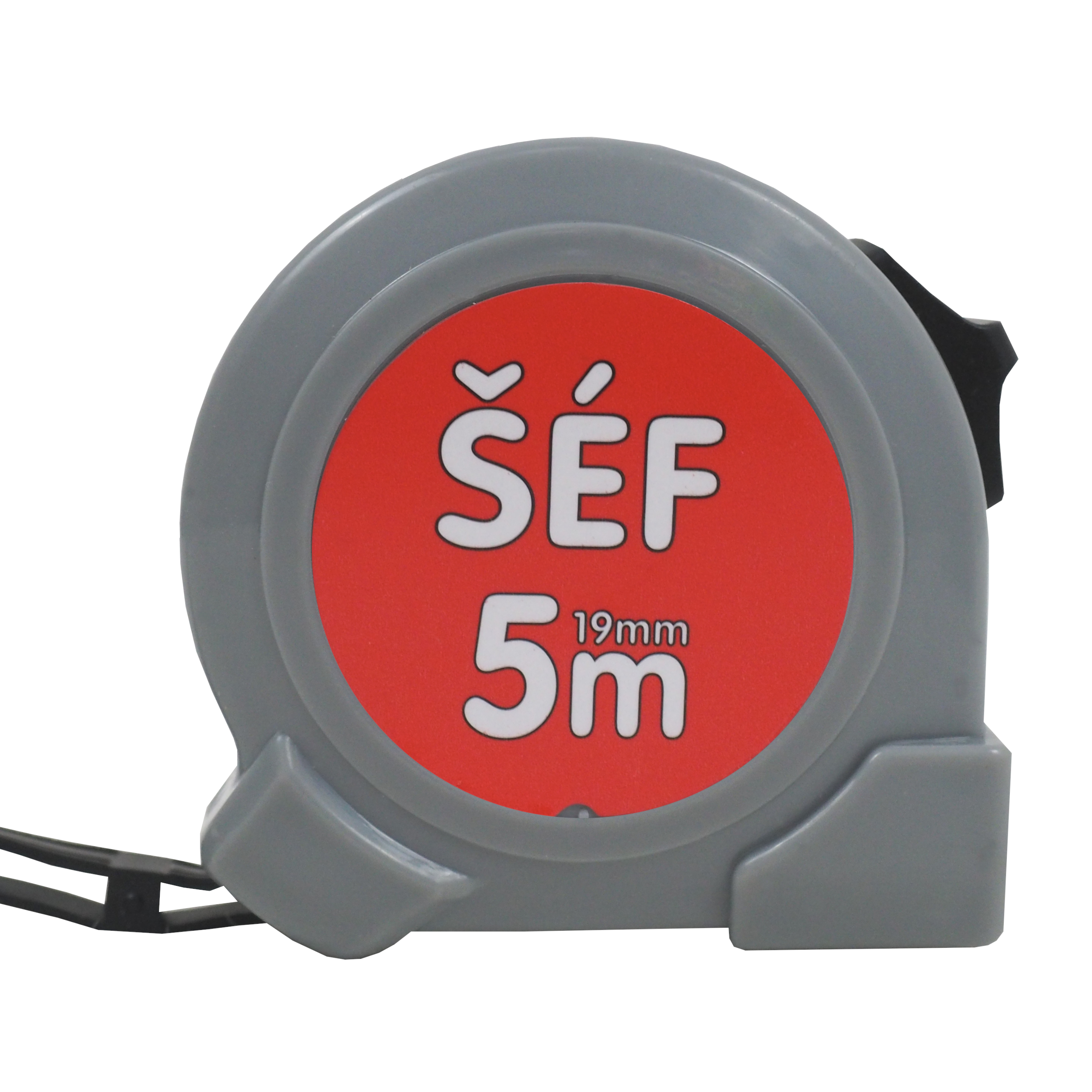 TOPTRADE svinovací metr ŠÉF 5 m × 19 mm, jednobrzdový