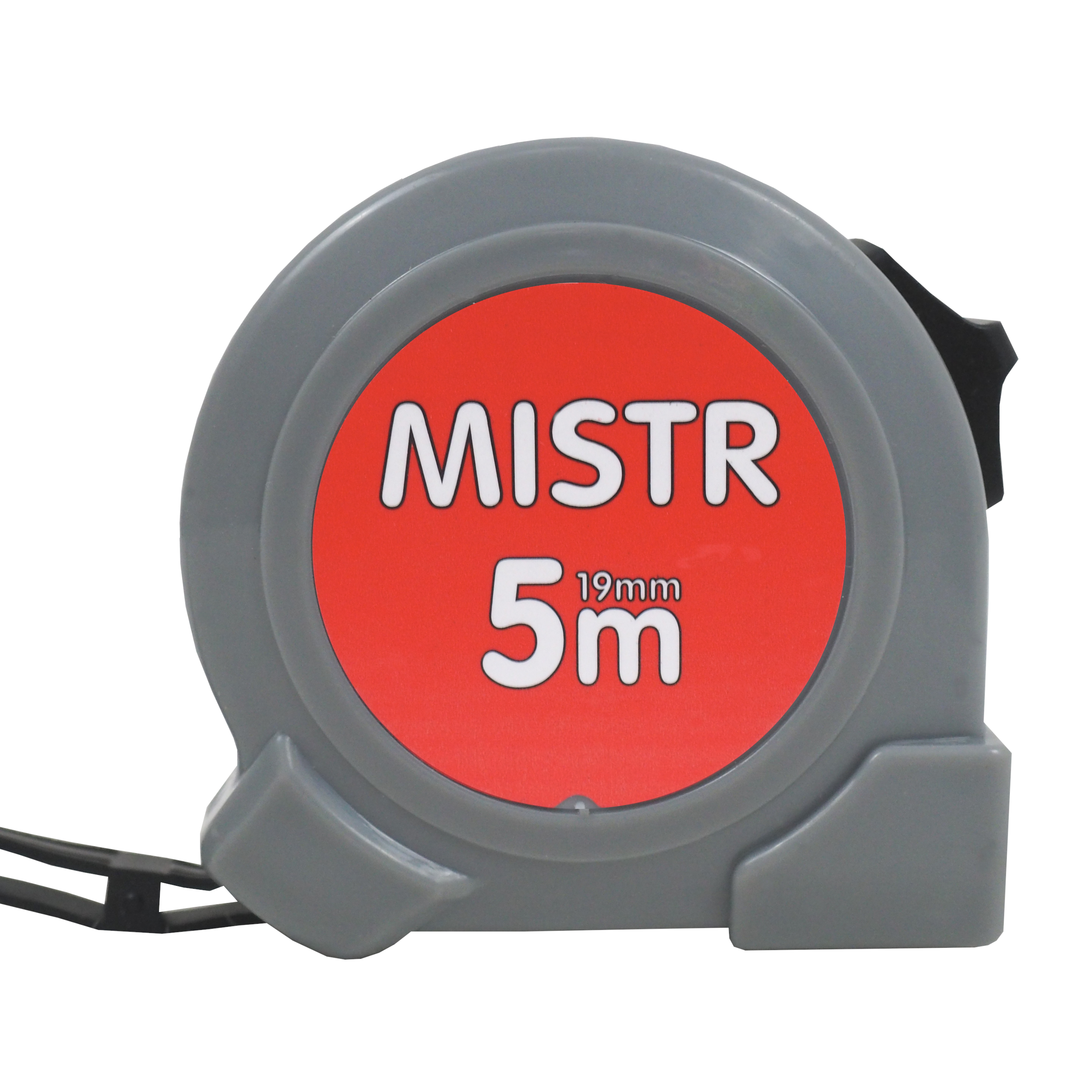 TOPTRADE metr svinovací „MISTR“, jednobrzdový, 19 mm × 5 m