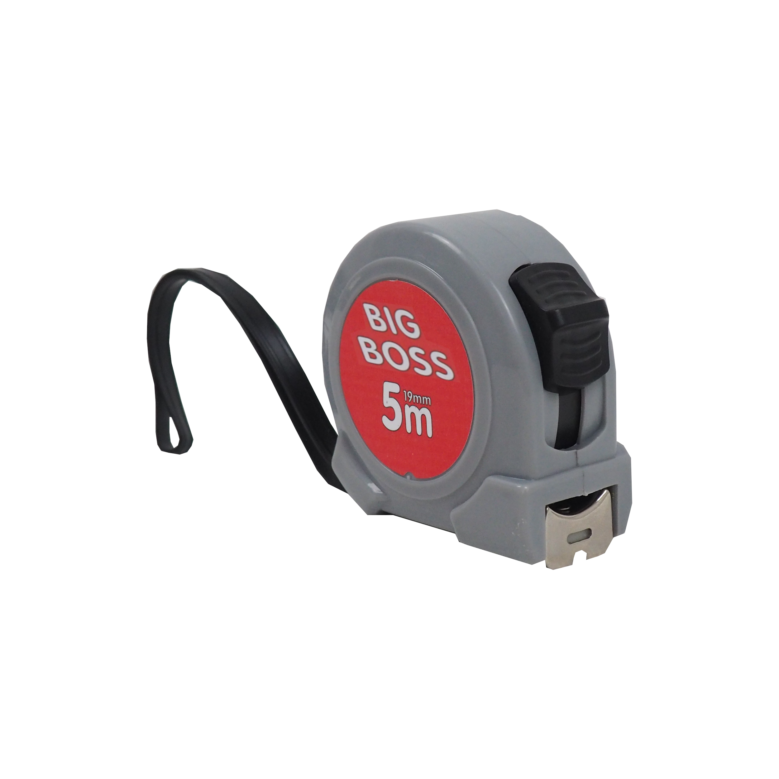 TOPTRADE svinovací metr BIG BOSS, jednobrzdový, 19 mm × 5 m
