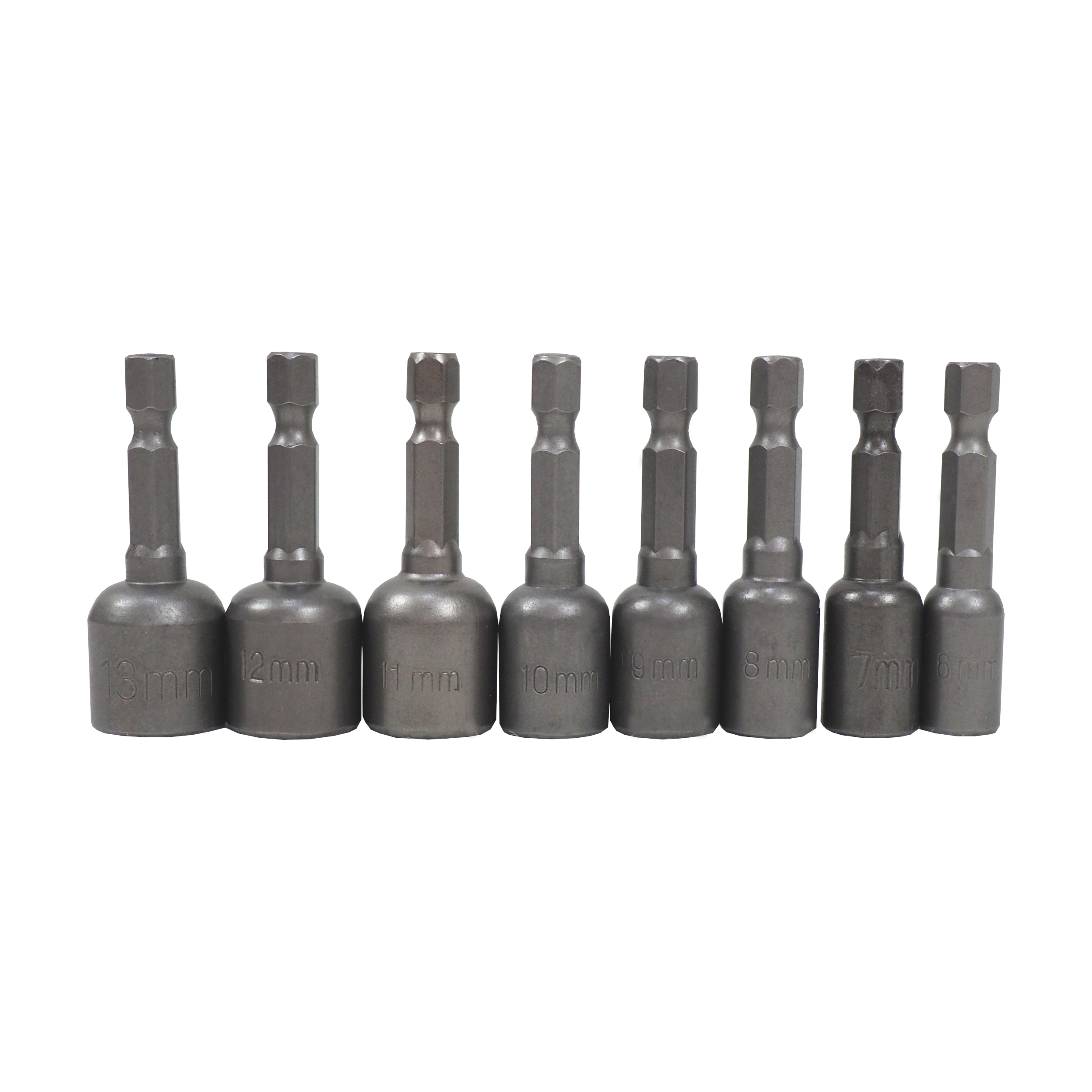 TOPTRADE sada magnetických adaptérů 6–13 mm, 8 ks