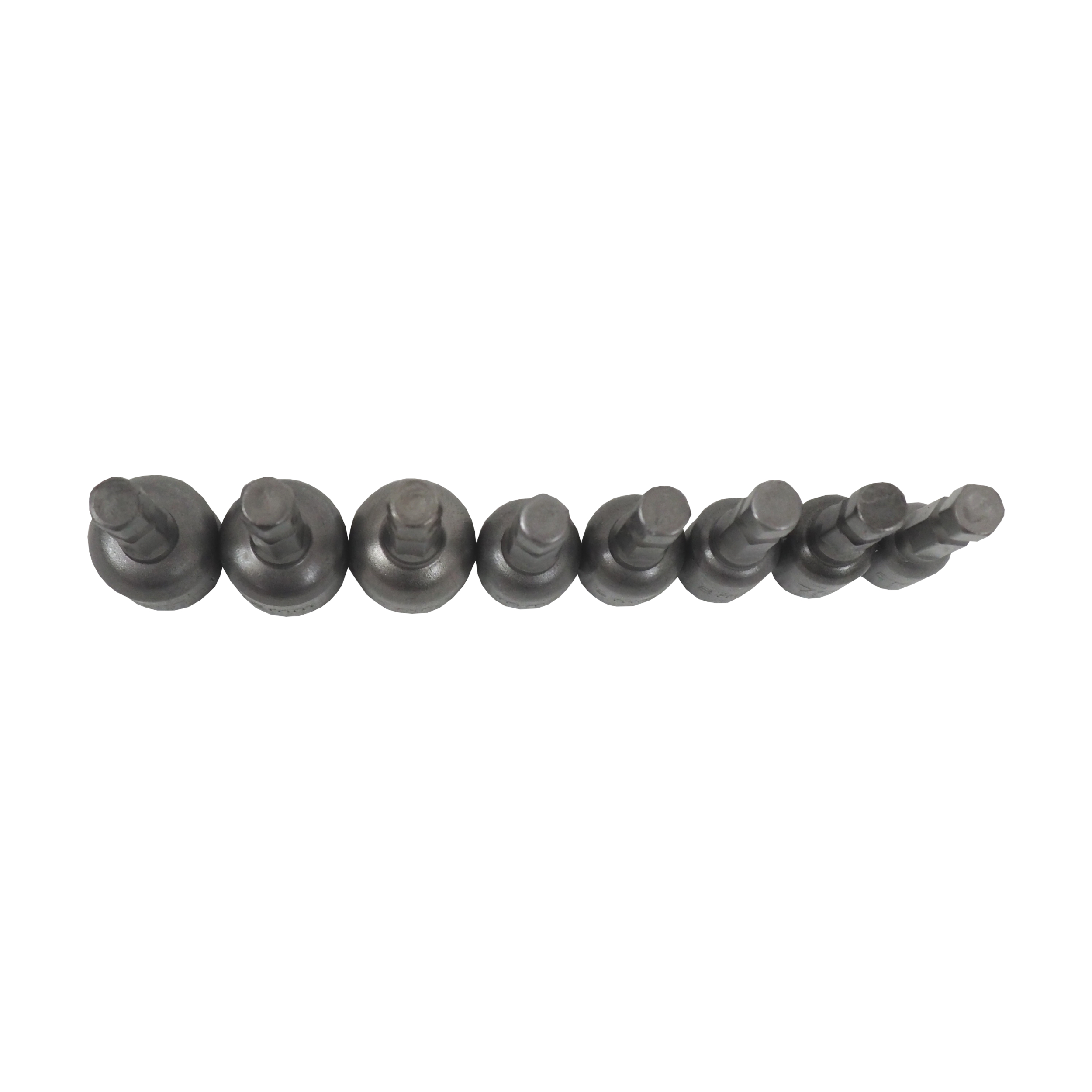 TOPTRADE sada magnetických adaptérů 6–13 mm, 8 ks