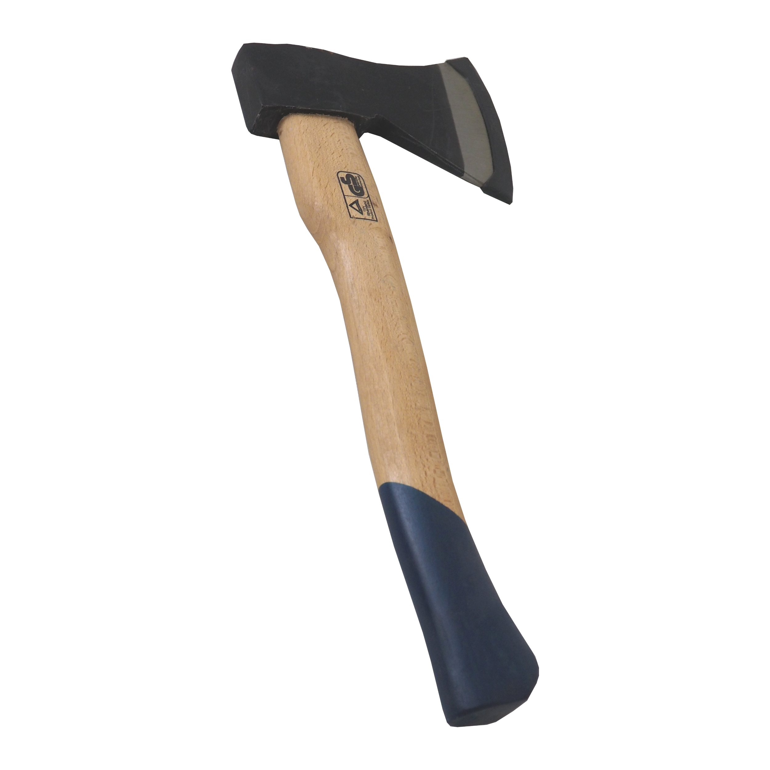 TOPTRADE dřevorubecká sekera 800 g – dřevěná násada 38 cm (standard)