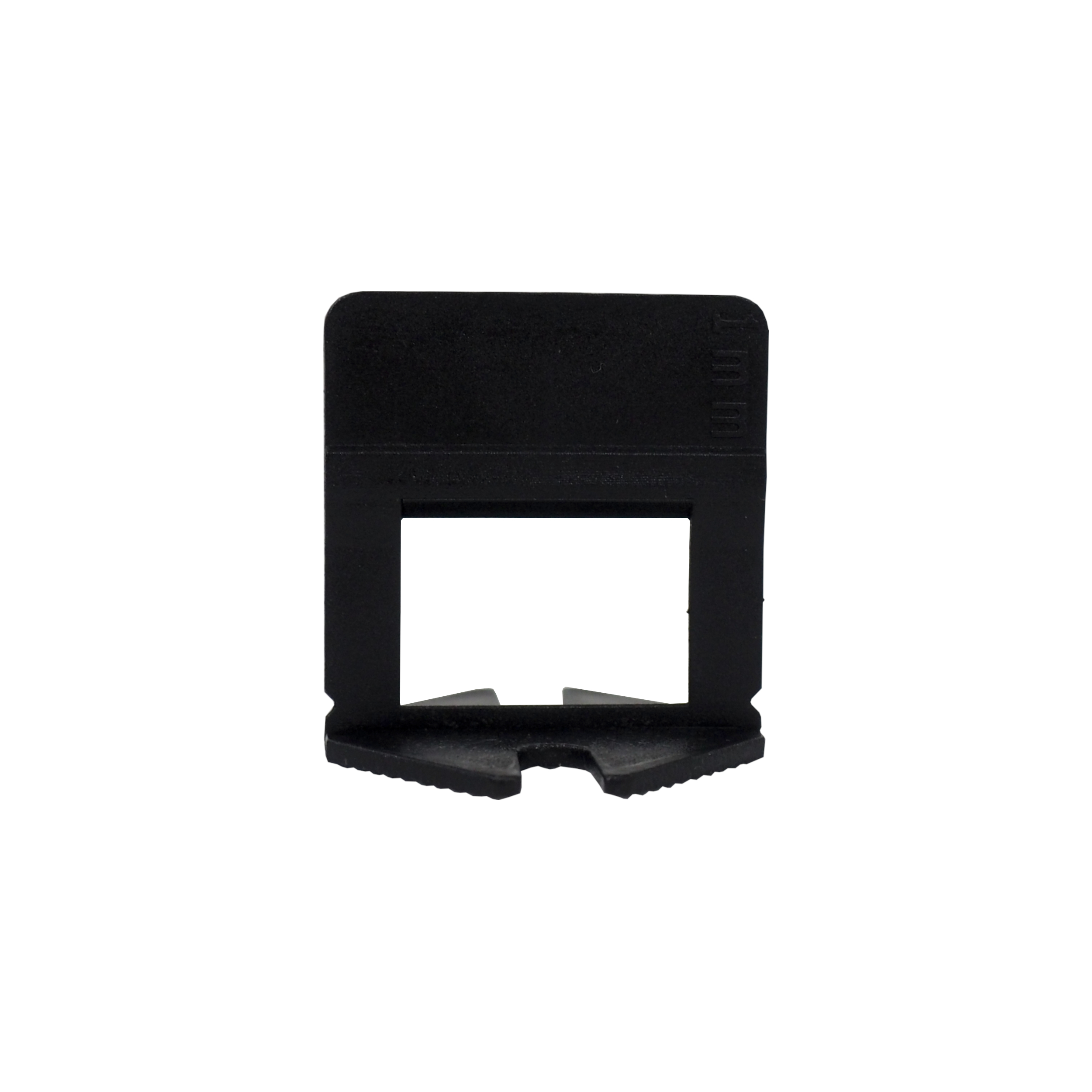 TOPTRADE spona vyrovnávací, záchytná, tl. 1 mm, vyrovnávací výška 3 - 12 mm / 600 ks