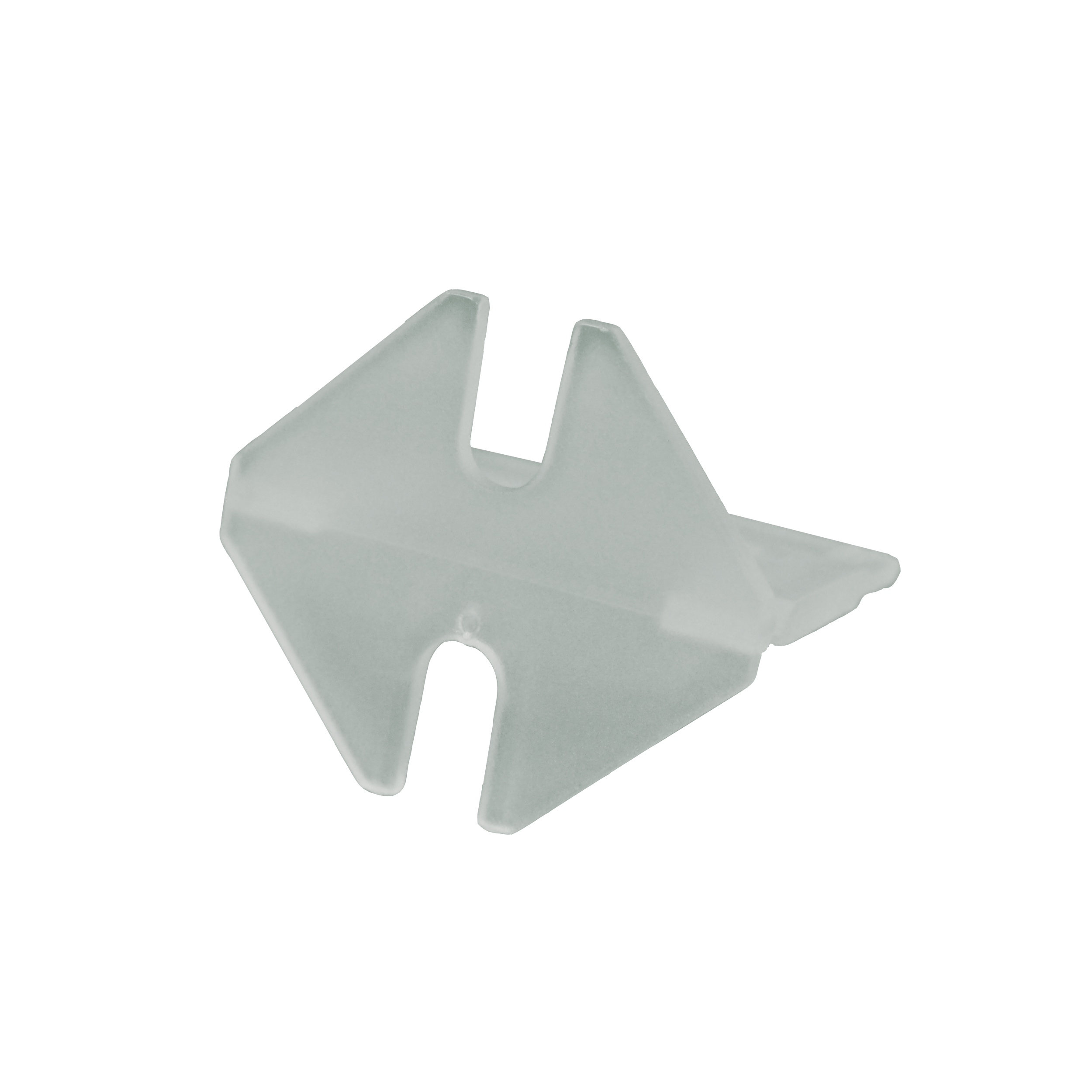 TOPTRADE spona vyrovnávací, záchytná, tl. 3 mm, vyrovnávací výška 3 - 12 mm / 100 ks