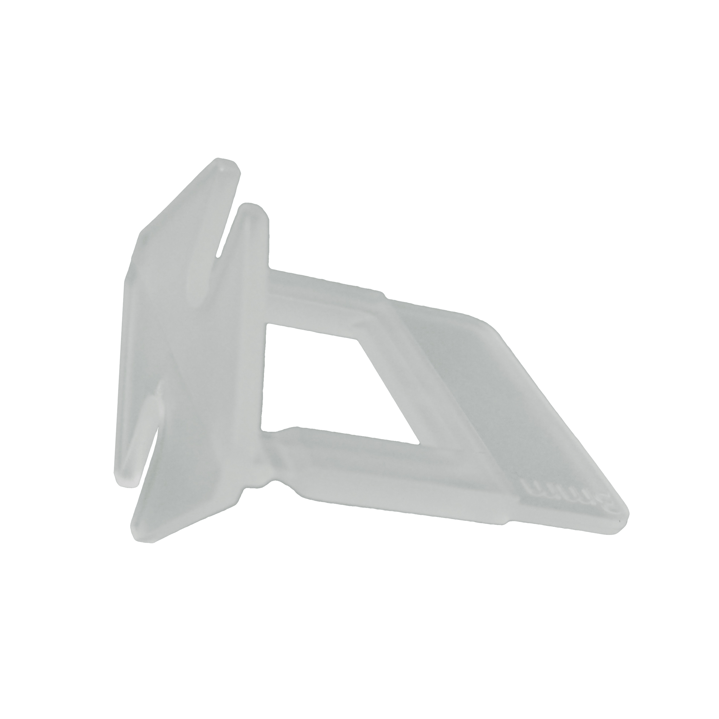 TOPTRADE spona vyrovnávací, záchytná, tl. 3 mm, vyrovnávací výška 3 - 12 mm / 100 ks