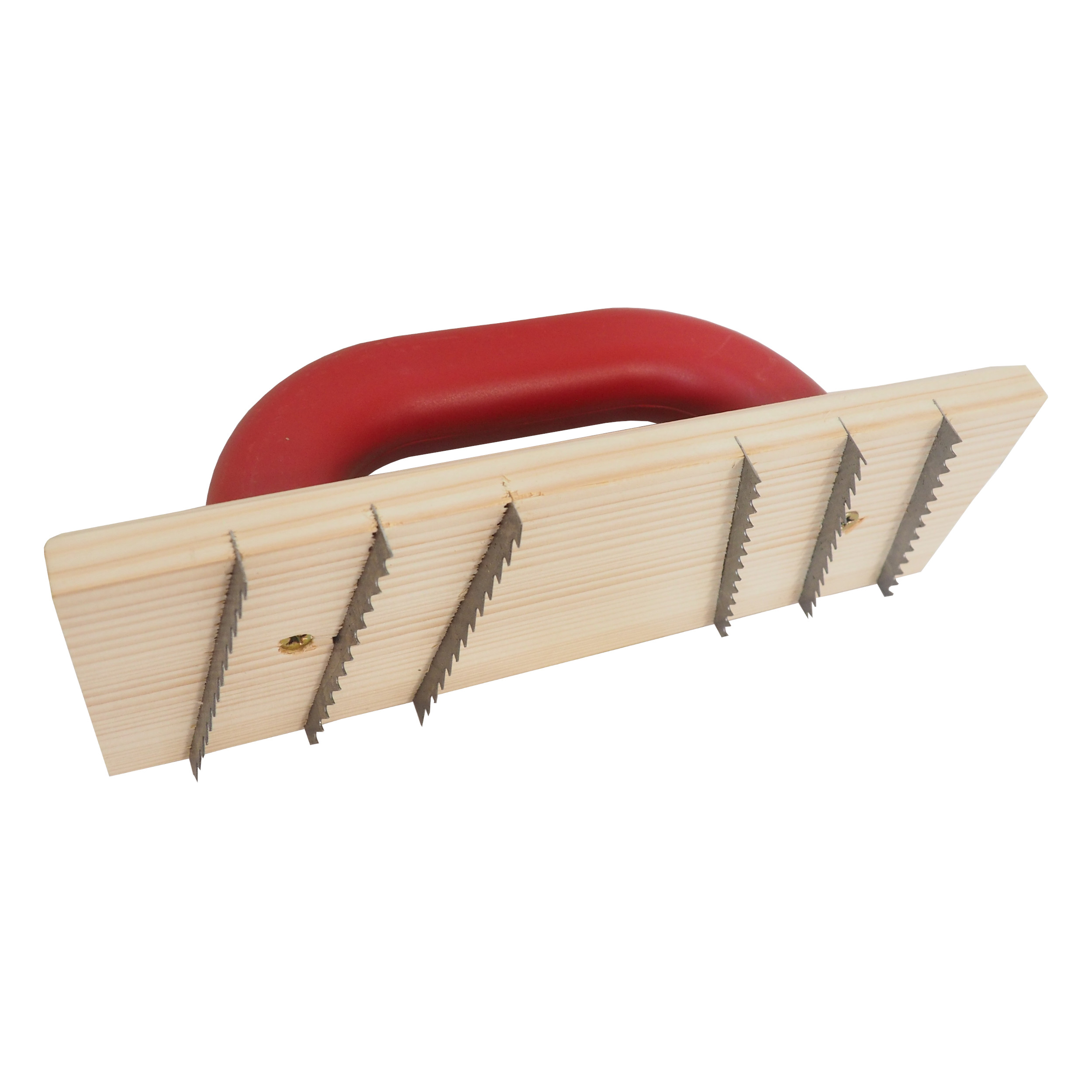 TOPTRADE škrabák malý, dřevěný, na ytong, 260 x 90 mm, profi