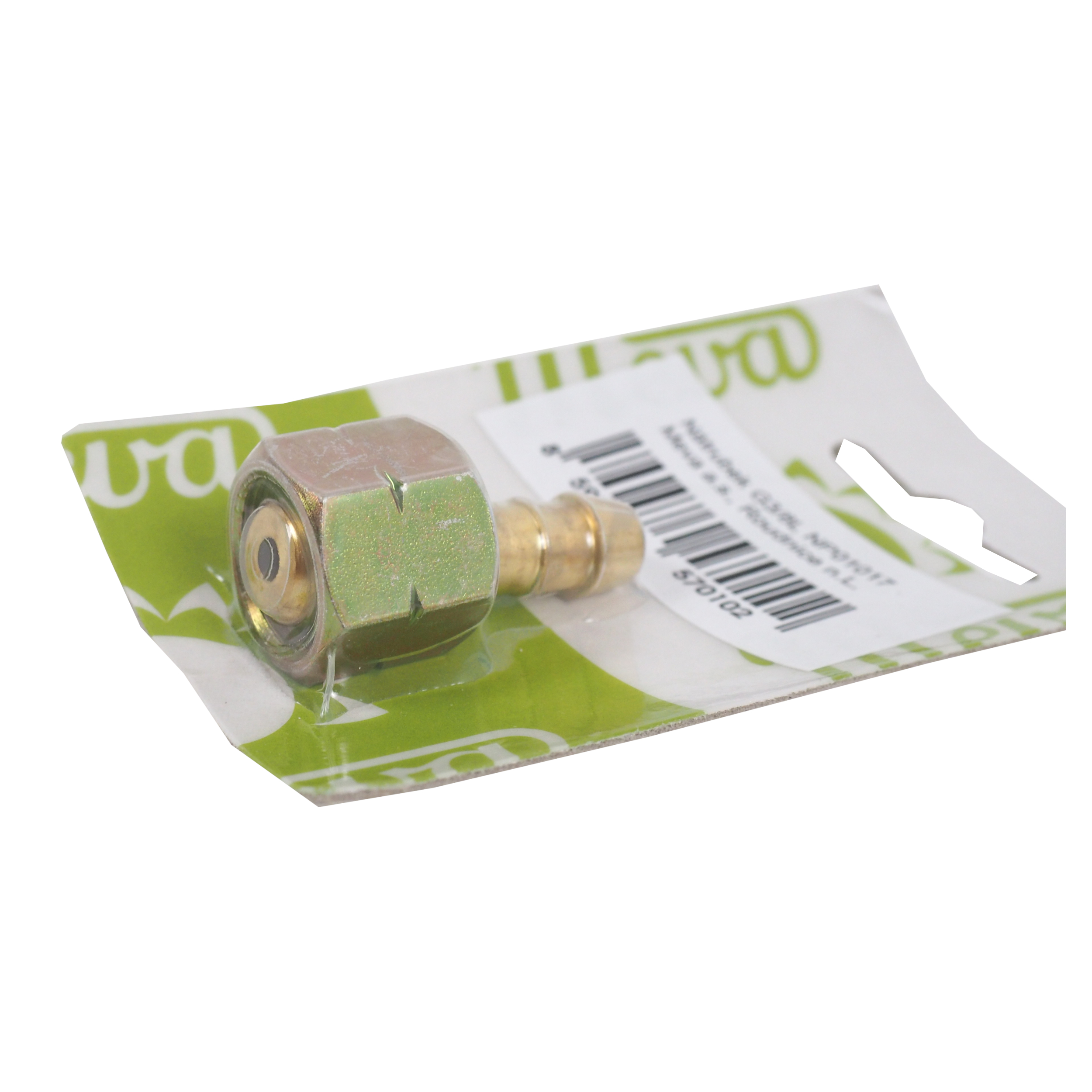 Nátrubek a matice na PB Ø 8 mm, závit 3/8"