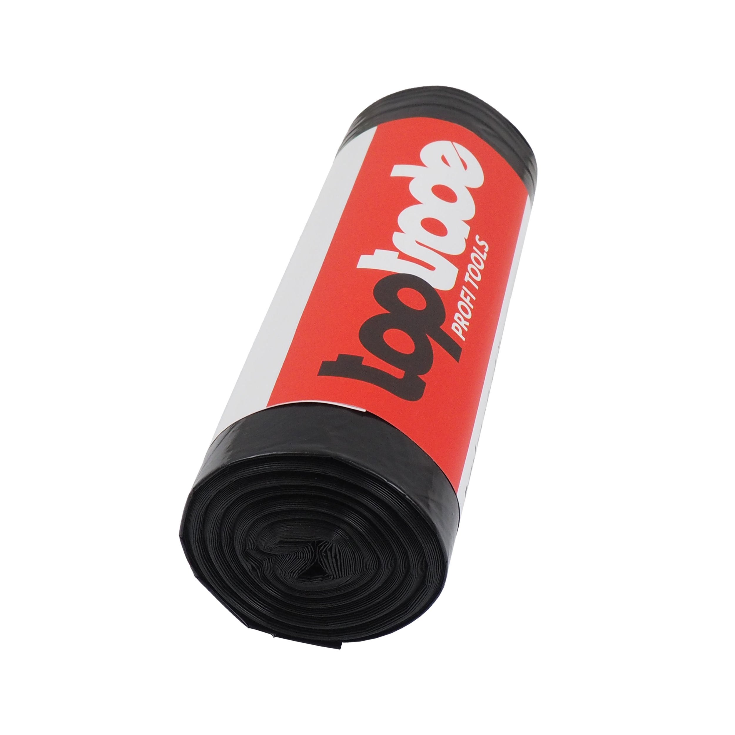 TOPTRADE pytel na odpad, balení 10 ks, 28 µ, 120 l